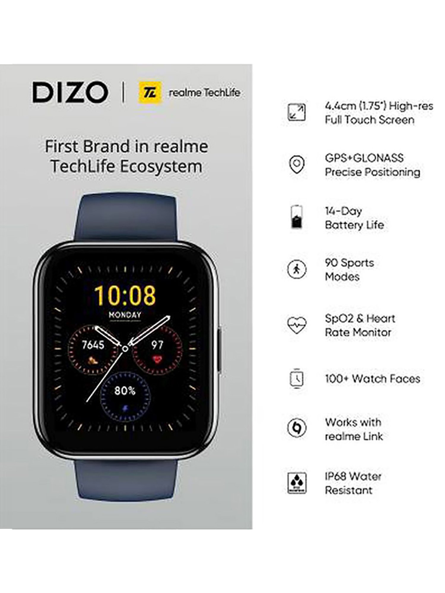 dizo smart watch pro