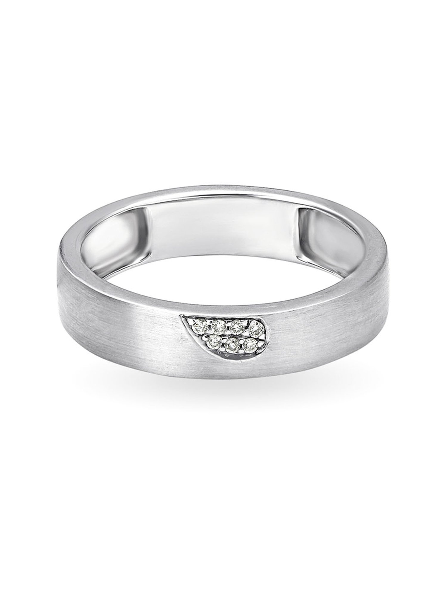 Dazzling Platinum Ring for Men