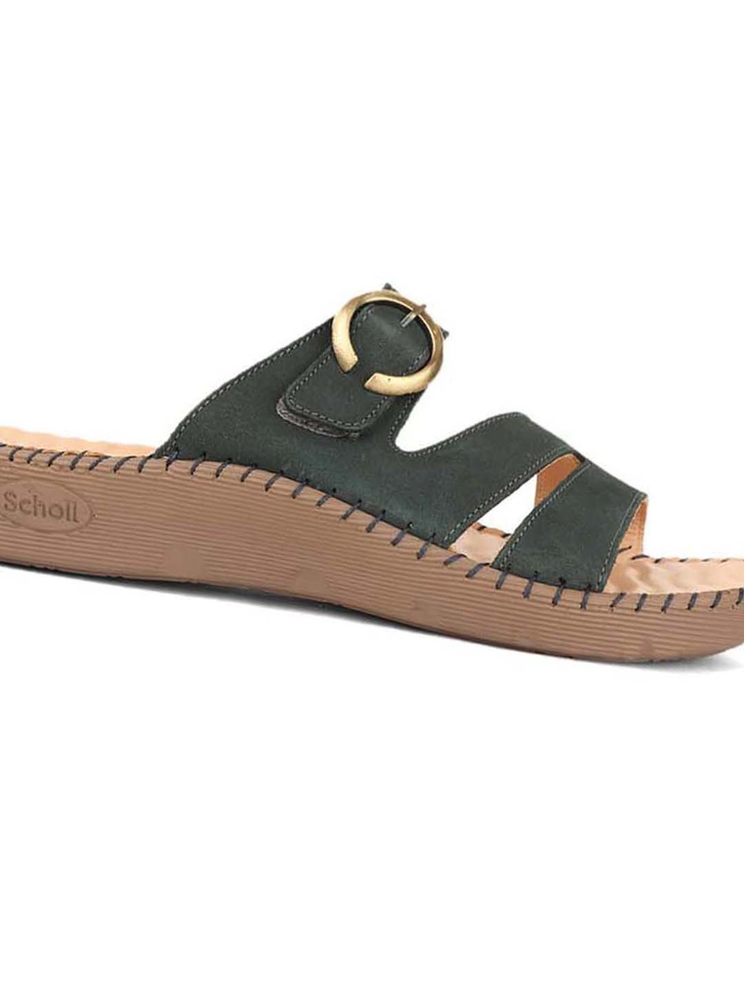 Buy Beige Flat Sandals for Women by Scholl Online | Ajio.com