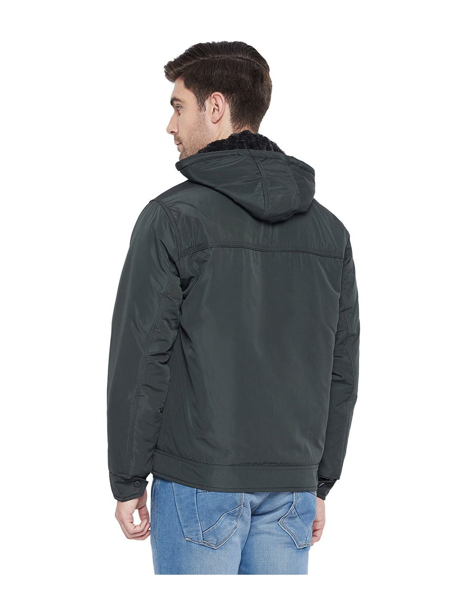 Buy Columbia Black Full Sleeves Polyester Hooded Jacket for Men's Online @  Tata CLiQ