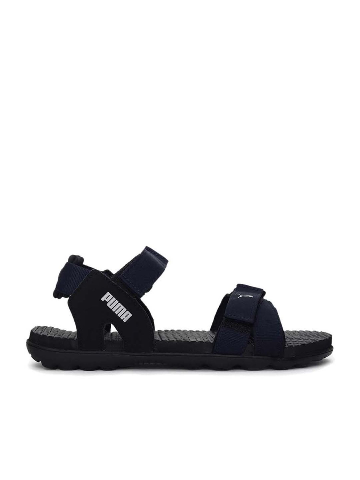 Buy Puma Men s Smooth IDP Navy Floater Sandals for Men at Best