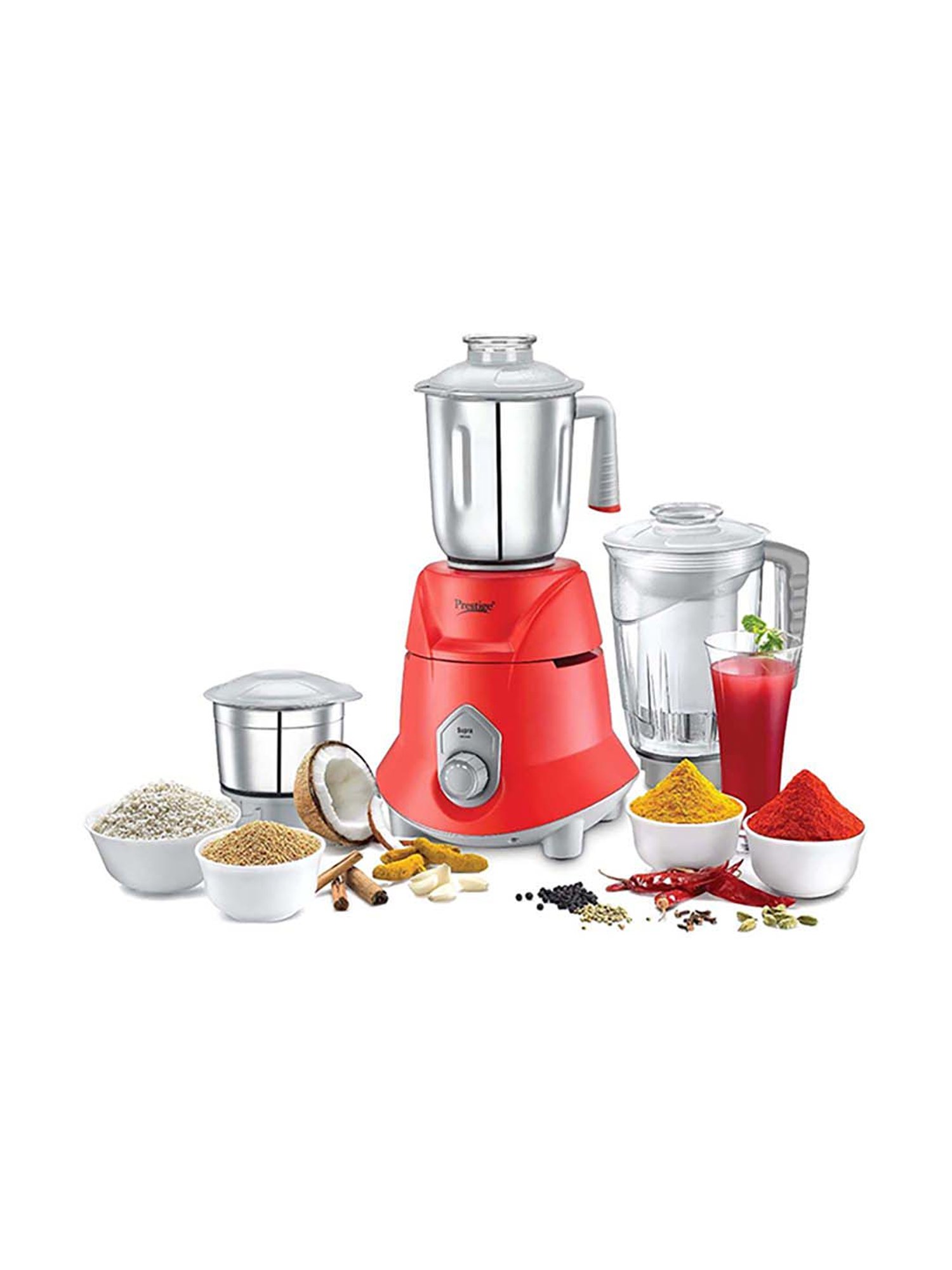 Buy Prestige Supra 750W Mixer Grinder Online At Best Price @ Tata CLiQ