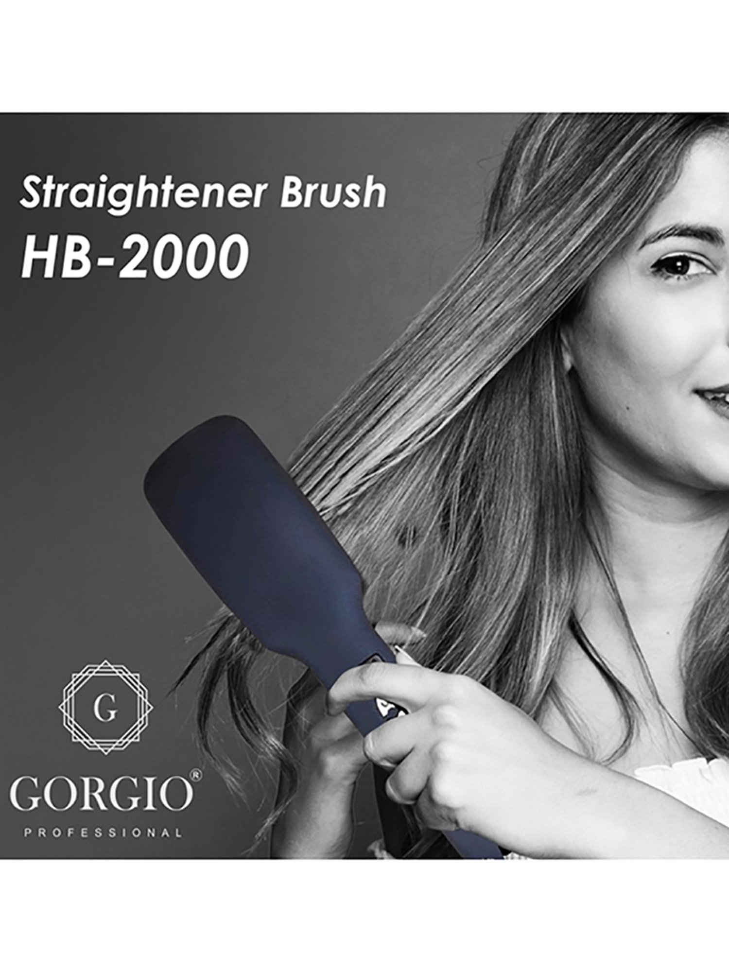 Gorgio hair outlet straightener brush