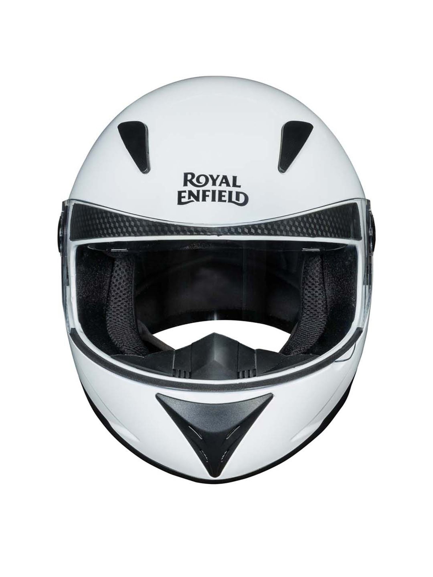 Buy Royal Enfield Sun Down Full Face Helmet Gloss White XL