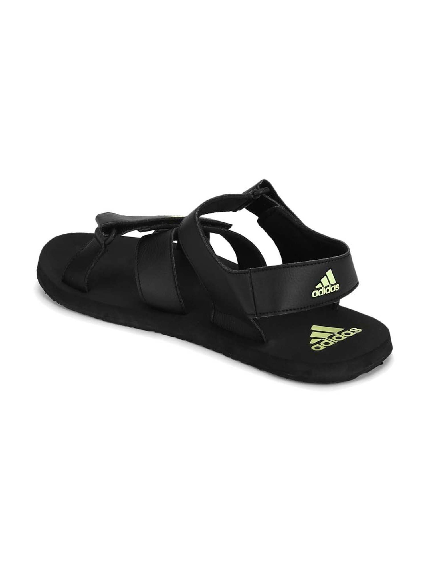 Black discount adidas sandals