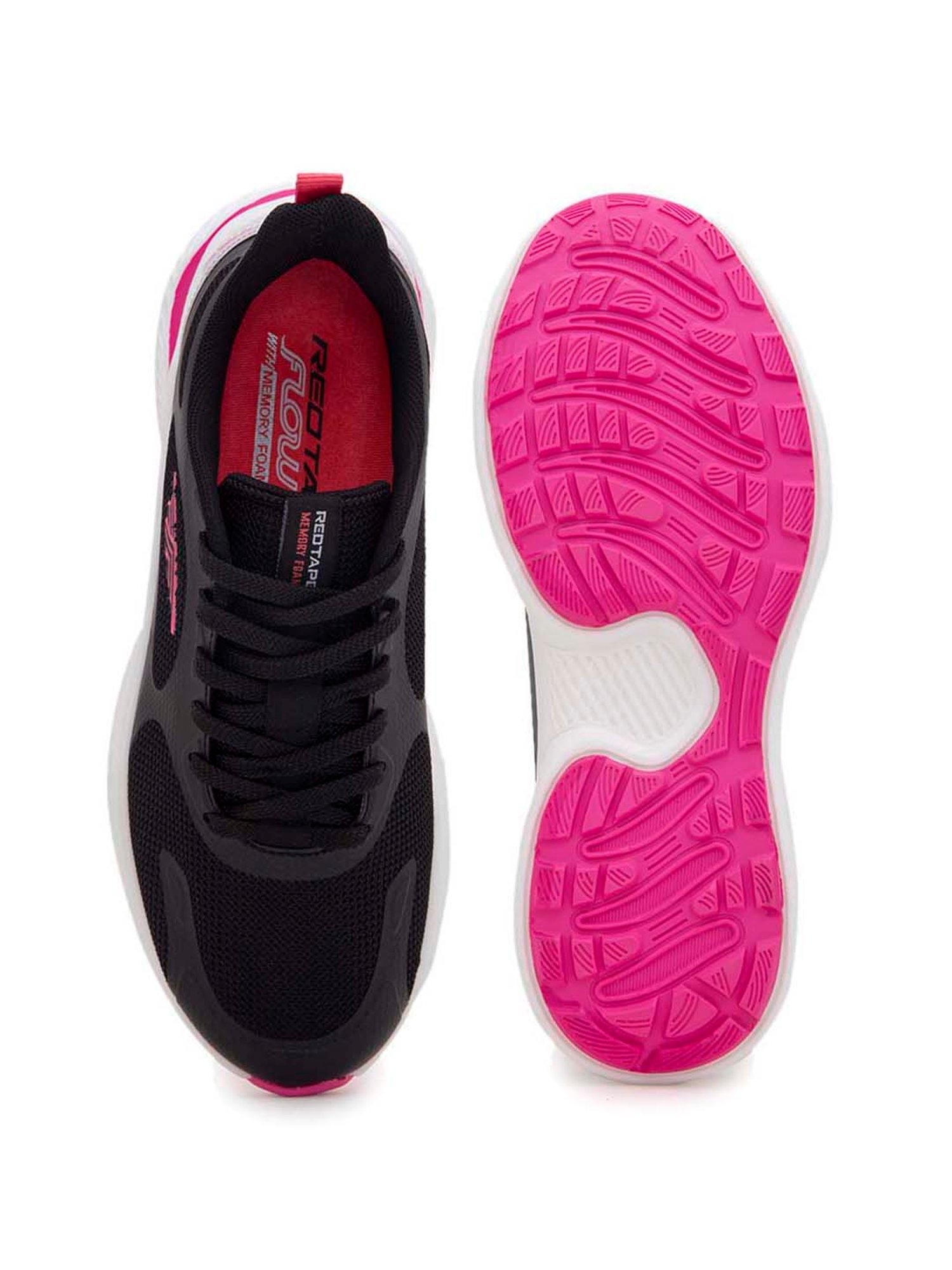 Buy Red Tape Casual Sneaker Shoes for Women | Comfortable & Slip  Resistant-3 White and Black at Amazon.in