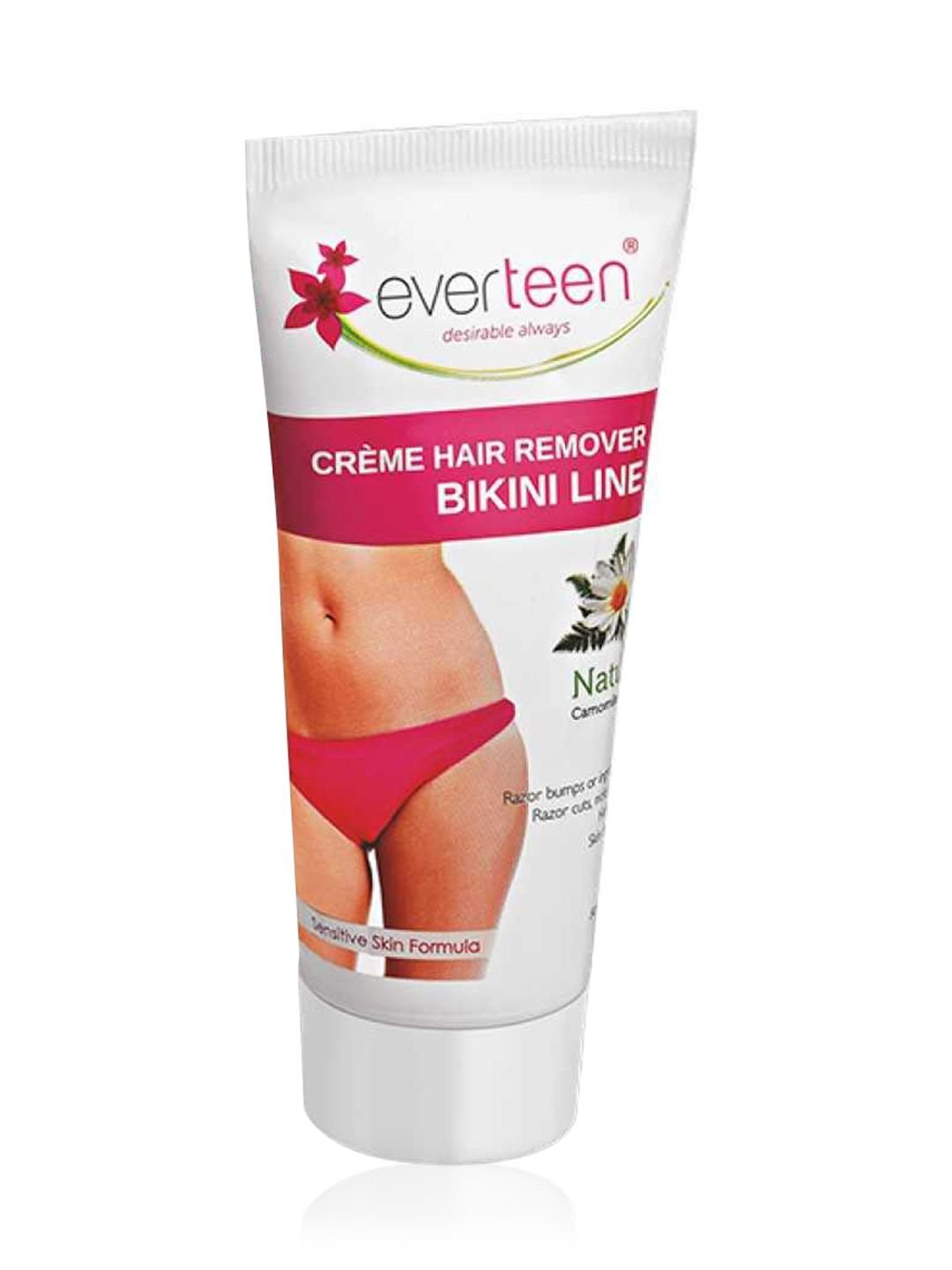 Everteen Bikini Line Hair Remover Creme Radiance: Buy tube of 50 gm Cream  at best price in India | 1mg