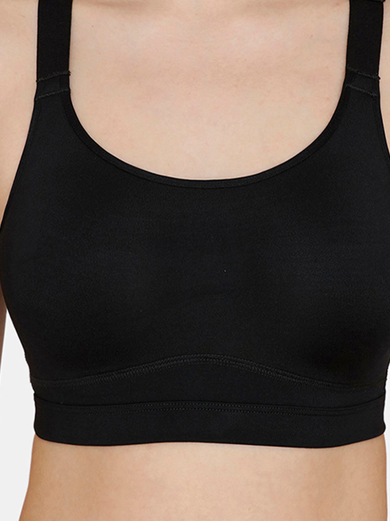 Zelocity Quick Dry Sports Bra With Removable Padding - Anthracite