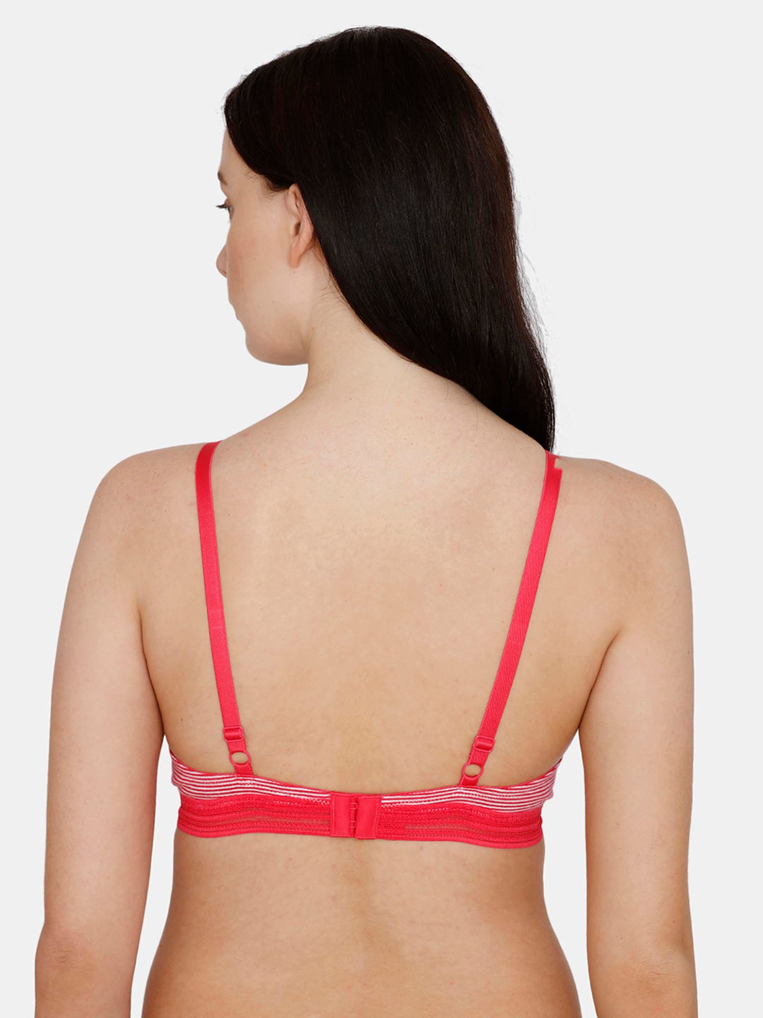 Buy Zivame Red Under wired Padded Push Up Bra for Women Online @ Tata CLiQ