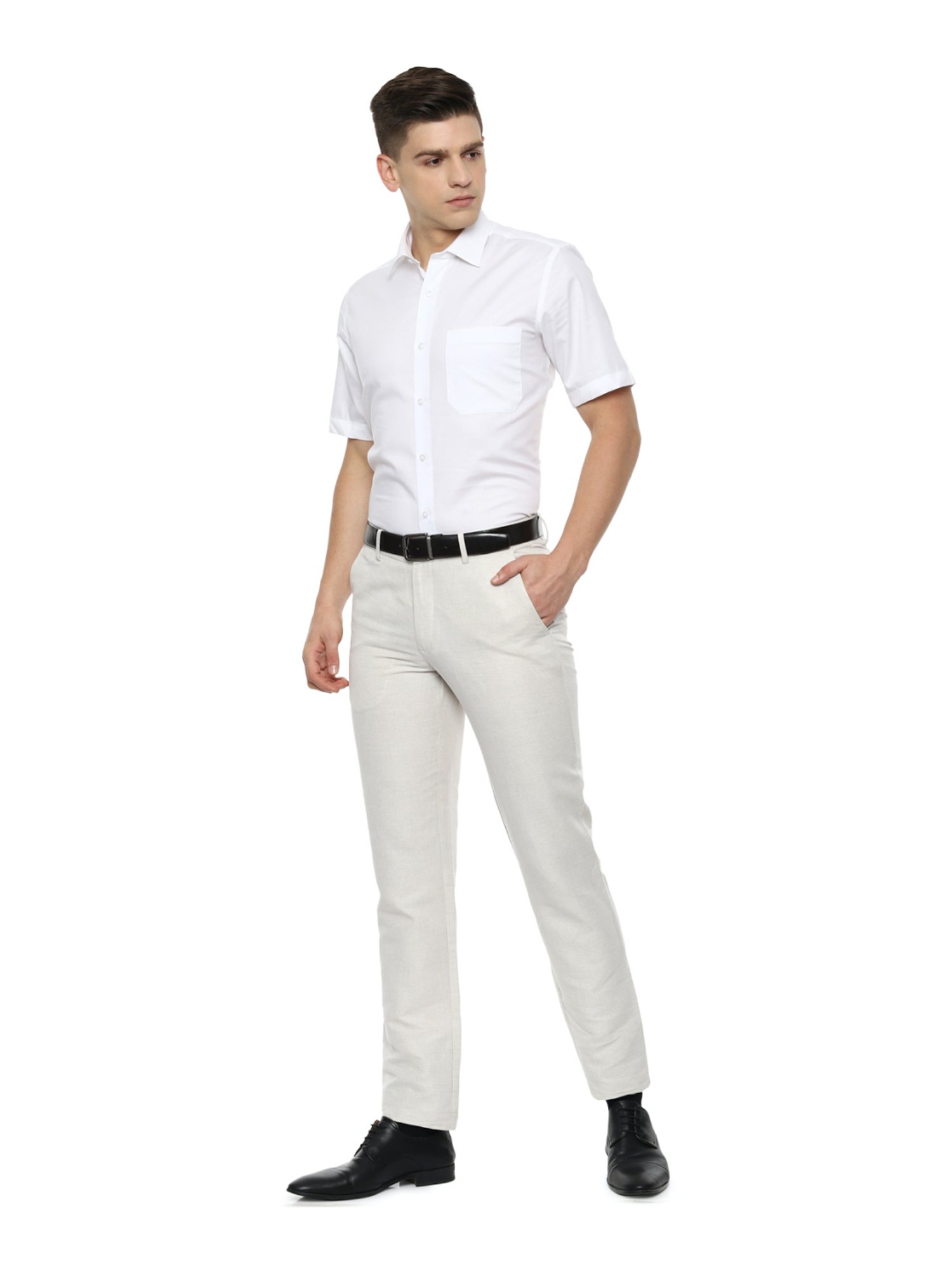 Louis Philippe Trousers outlet  Men  1800 products on sale   FASHIOLAcouk