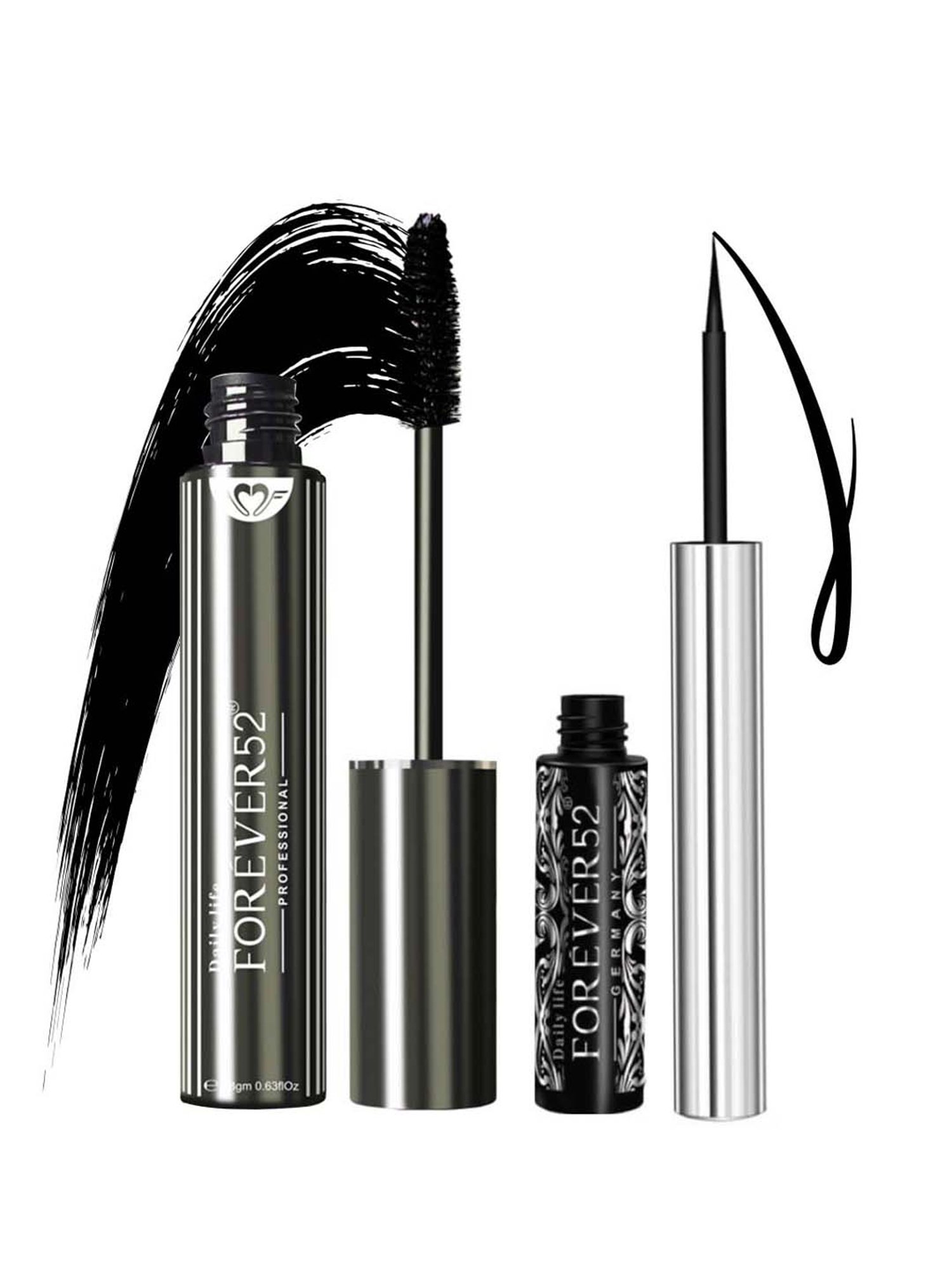 Buy Daily Life Forever52 Black Eyeliner & Mascara Combo - 20 ml Online At  Best Price @ Tata CLiQ