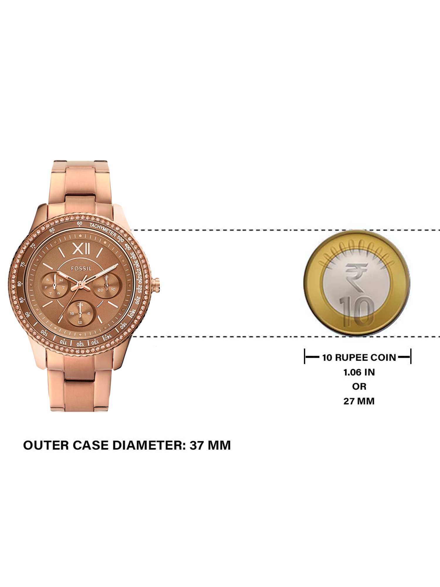 Fossil ES5109 Stella Sport Analog Watch 
