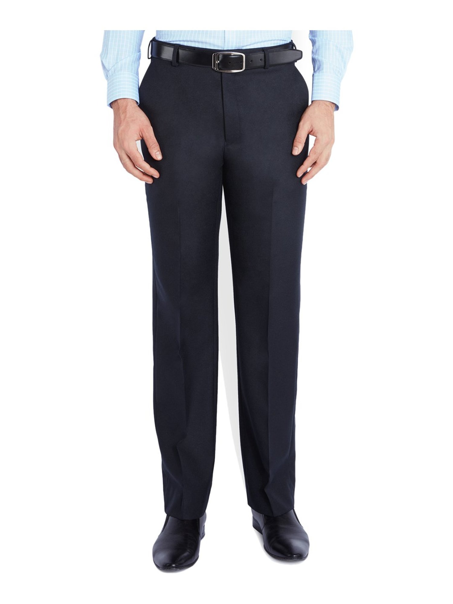 Next Look Slim Fit Men Black Trousers  Buy Next Look Slim Fit Men Black  Trousers Online at Best Prices in India  Flipkartcom