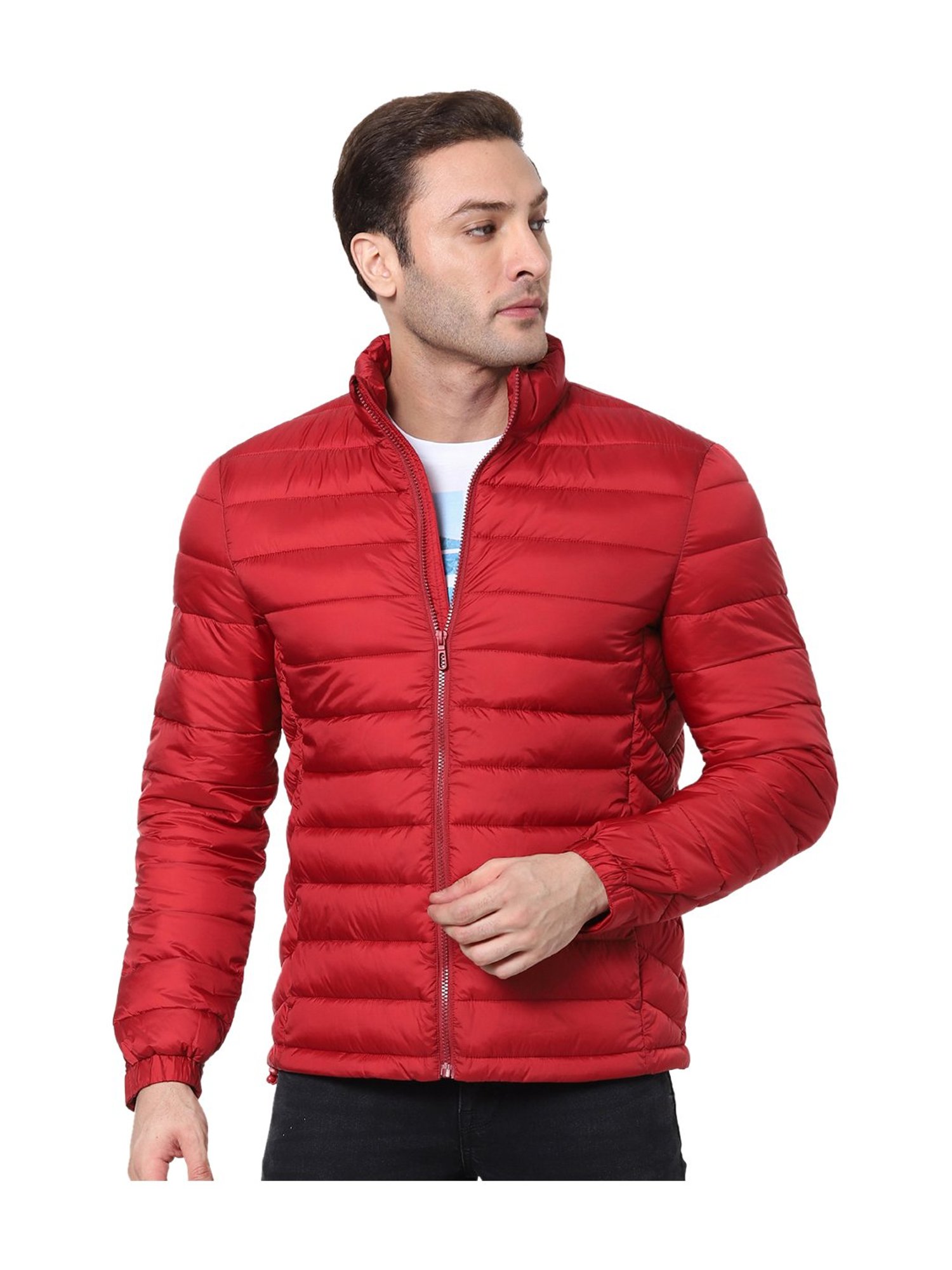 Celio quilted sale jacket