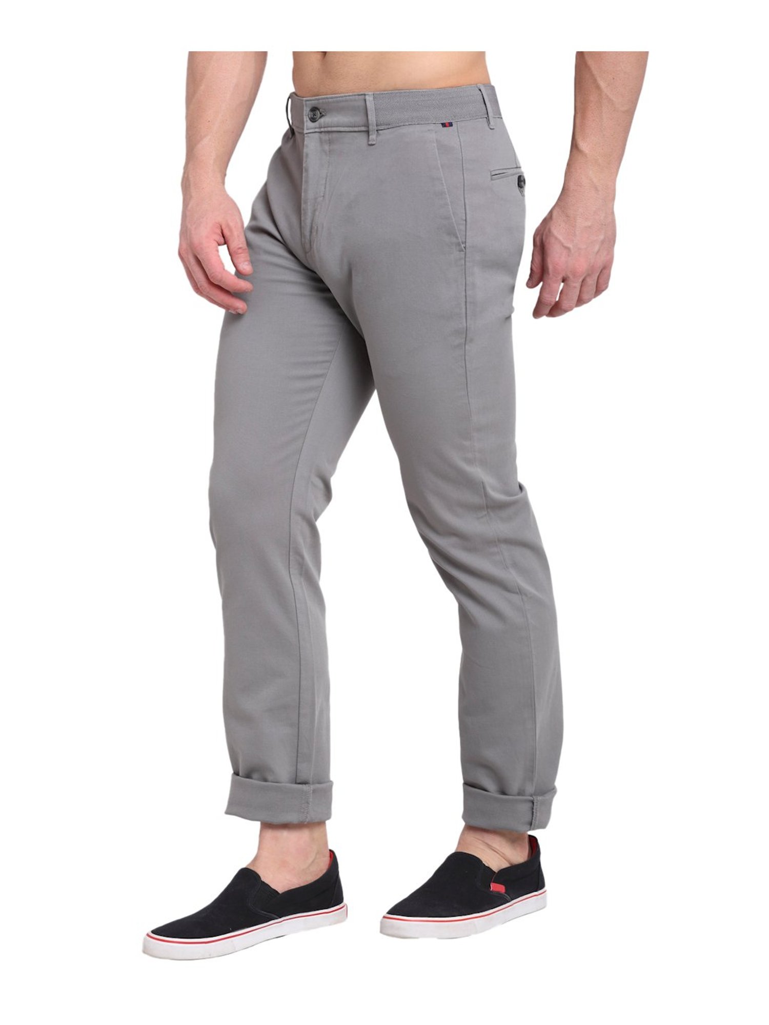 Buy Cantabil Men Camel Casual Trousers online