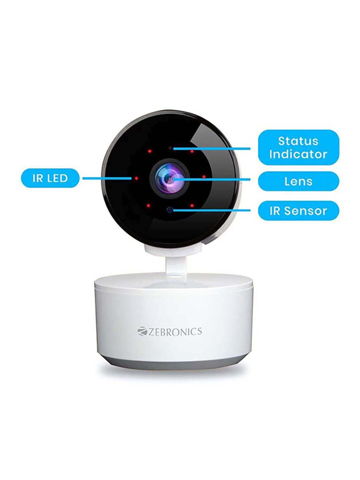 Buy Zebronics Zeb-Smart Cam 102 Smart Wifi Camera Online At Best Price @  Tata CLiQ