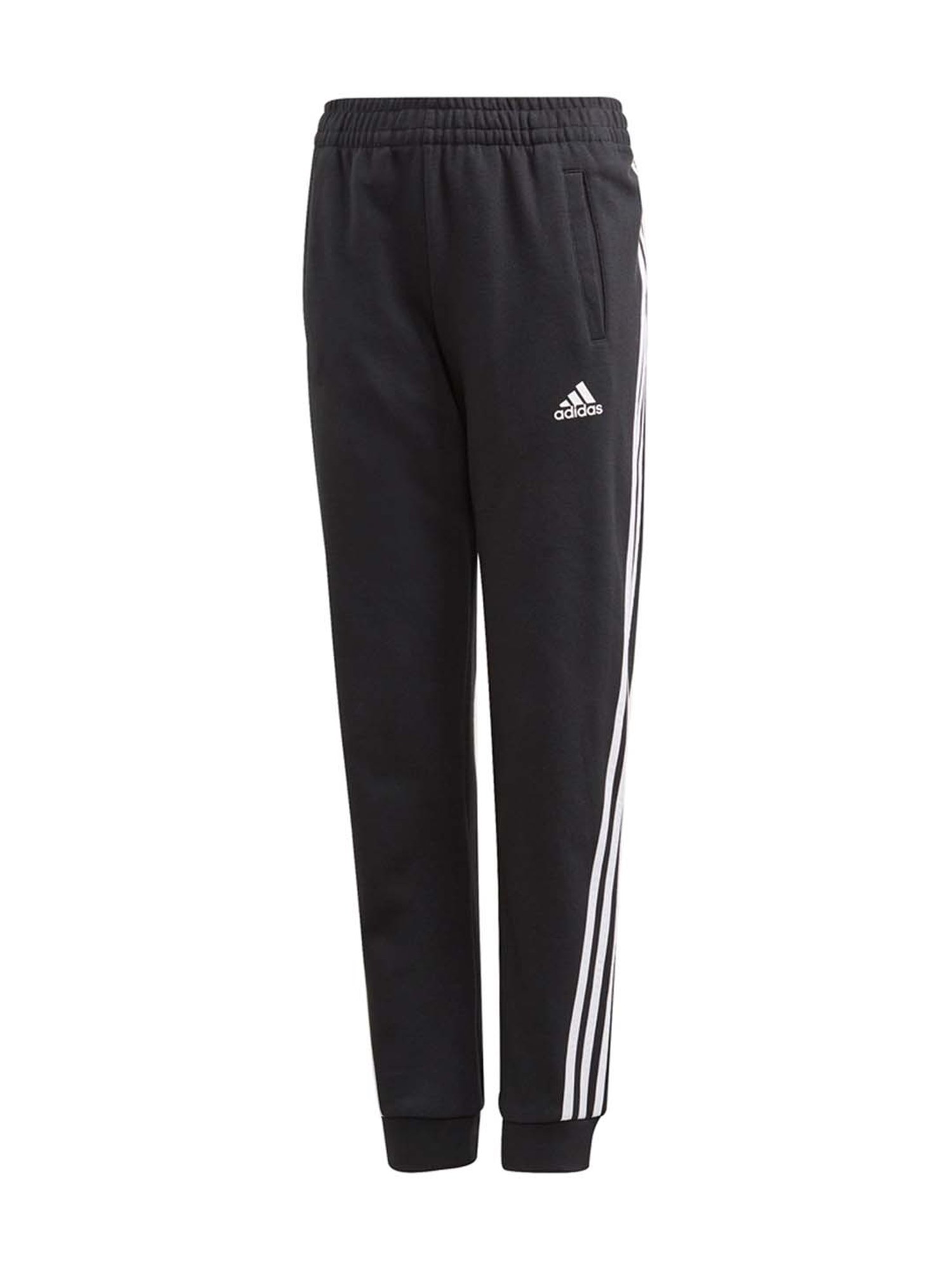 Buy Adidas Kids Black & White Cotton Striped Joggers for Boys Clothing  Online @ Tata CLiQ