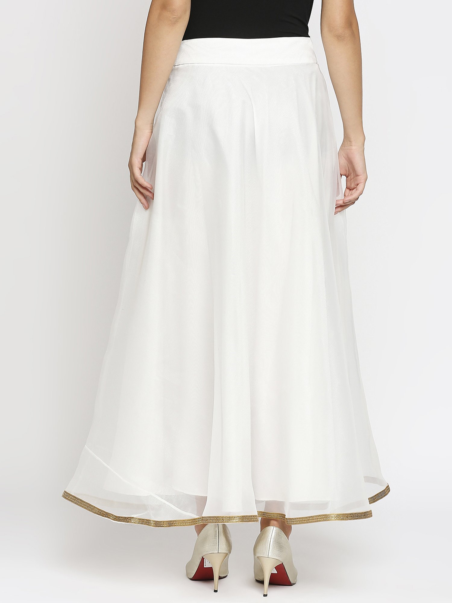 Get Classic White Skirt Palazzo at ₹ 1799 | LBB Shop