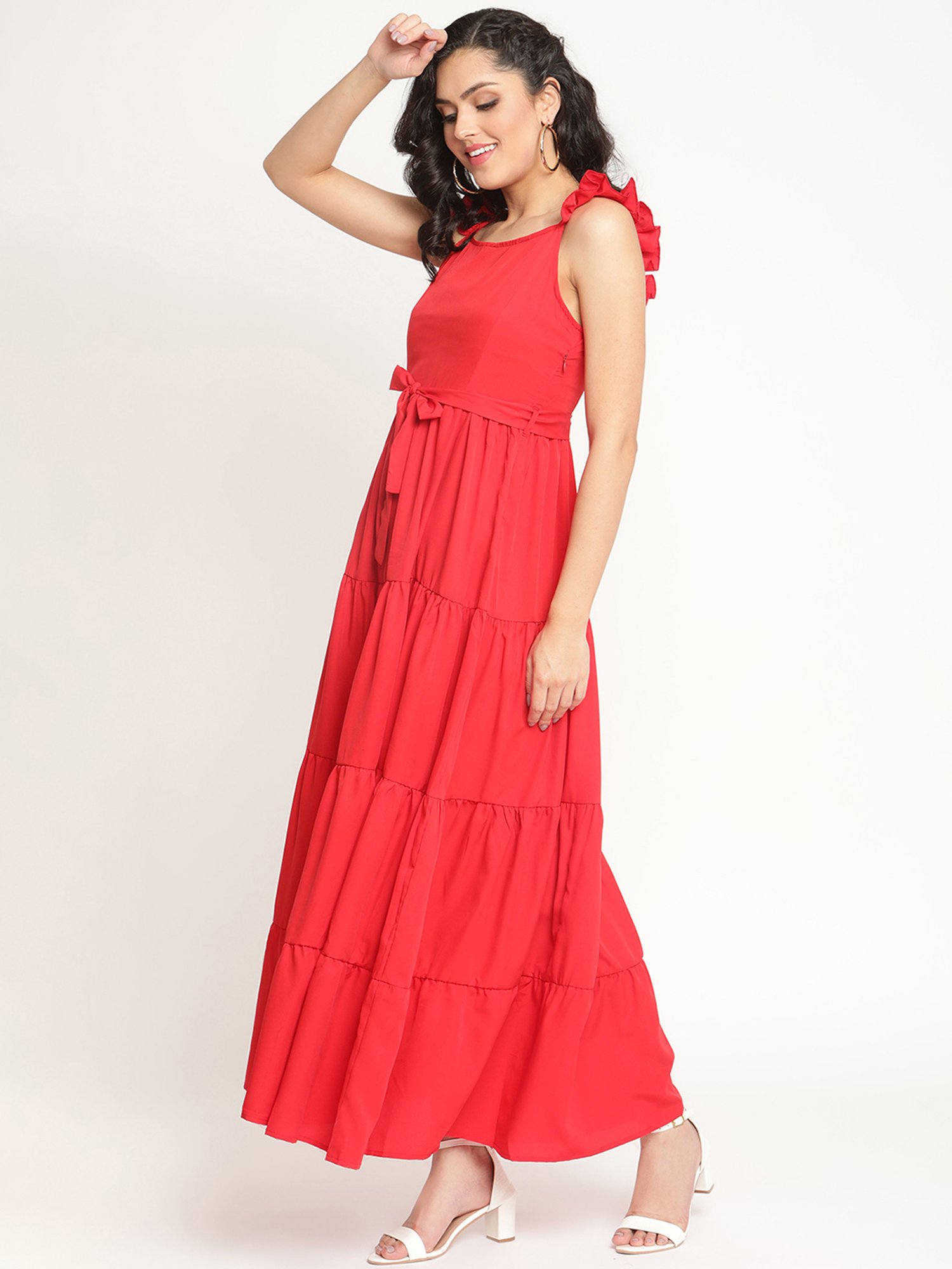 Buy Red Dresses for Women by DEEWA Online | Ajio.com