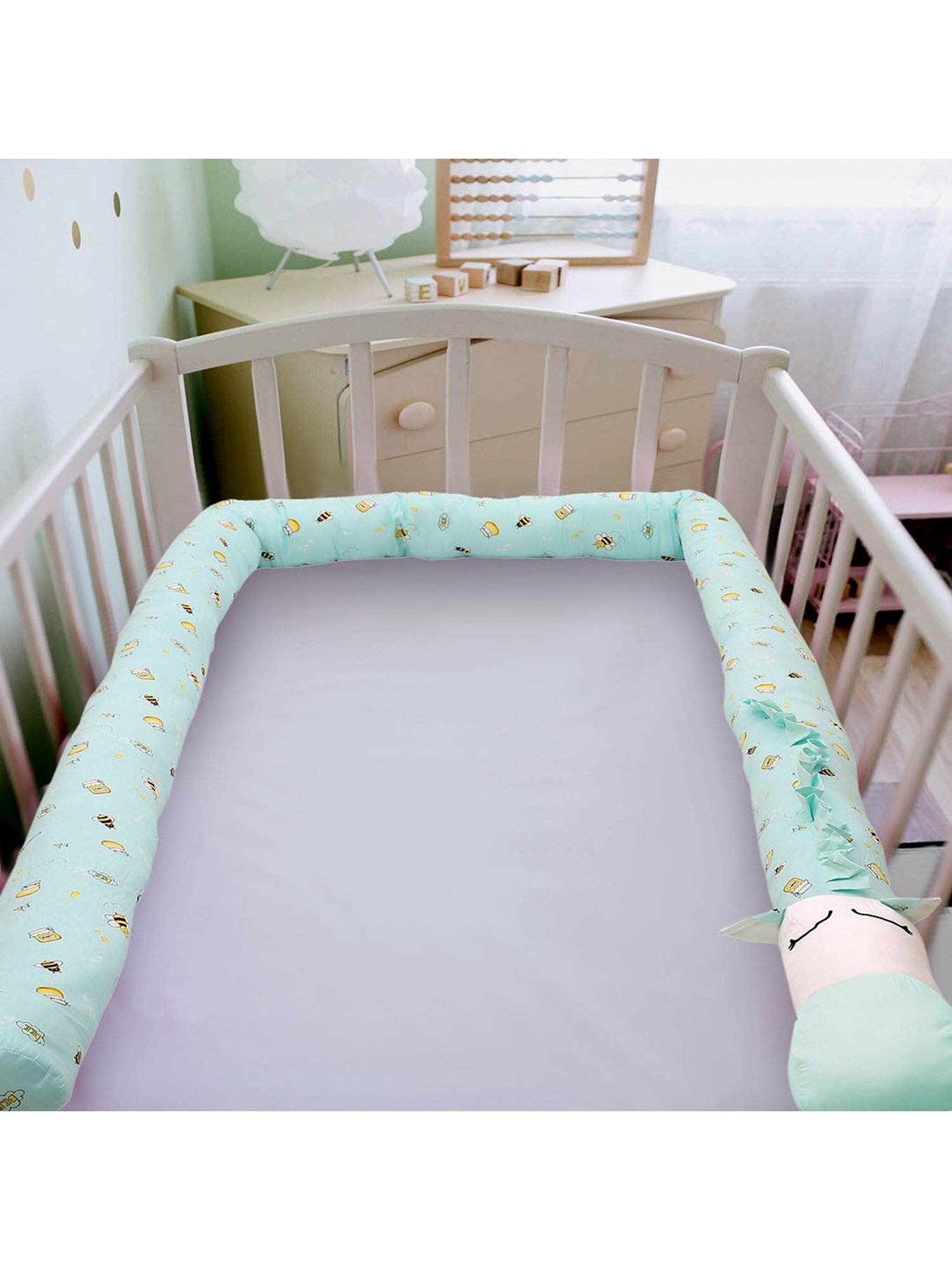 Plated shop cot bumper