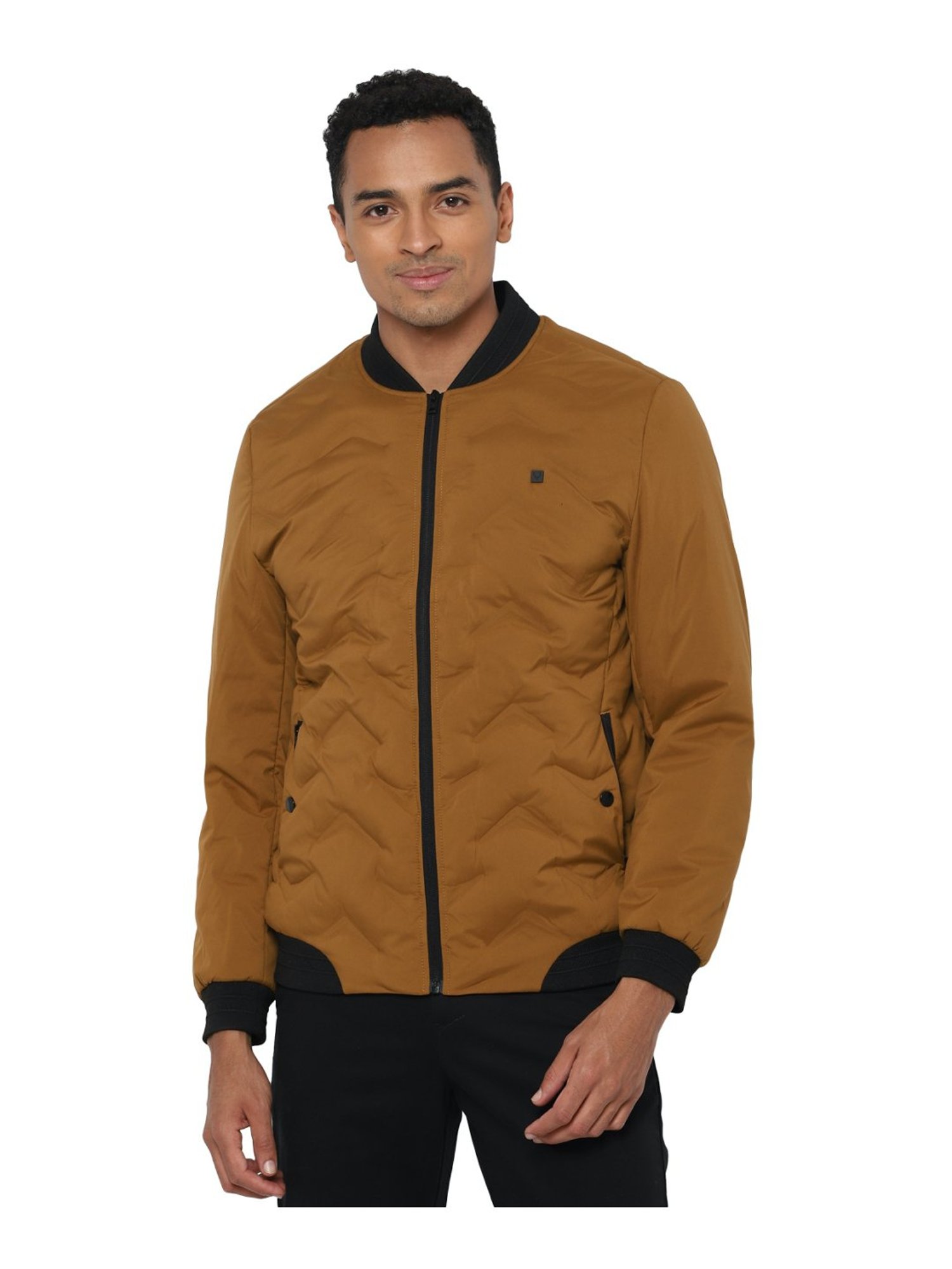 Buy Allen Solly Men Solid Padded Jacket - Jackets for Men 24094298 | Myntra