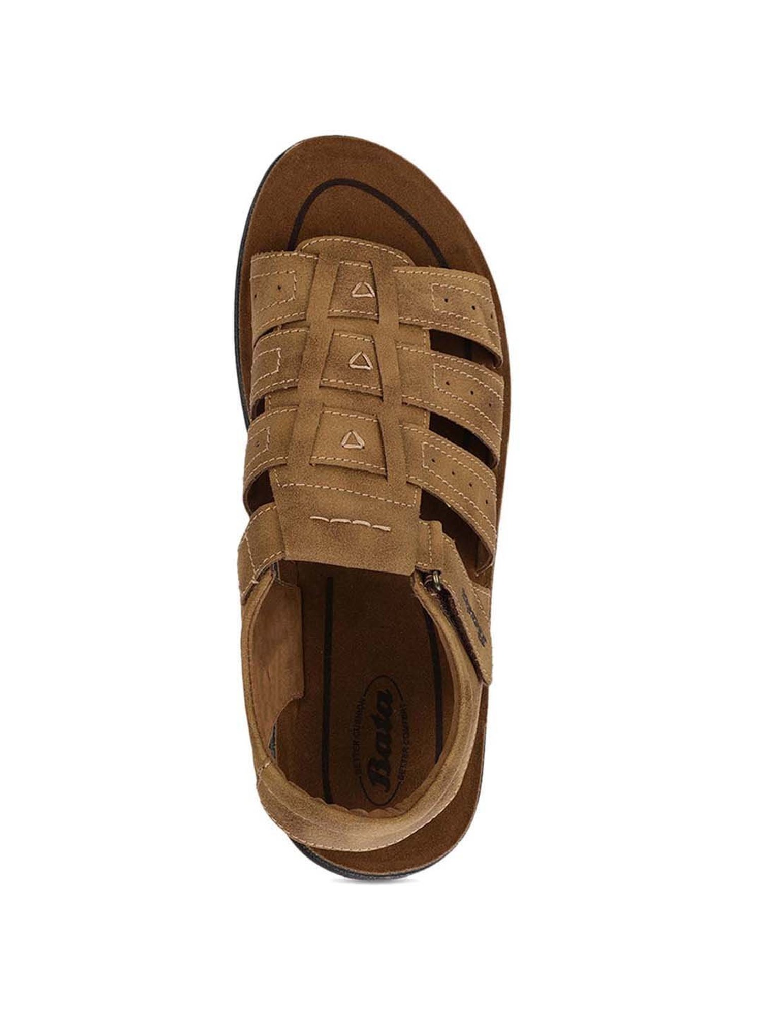 Buy Bata Men's Walnut Brown Toe Ring Sandals for Men at Best Price @ Tata  CLiQ
