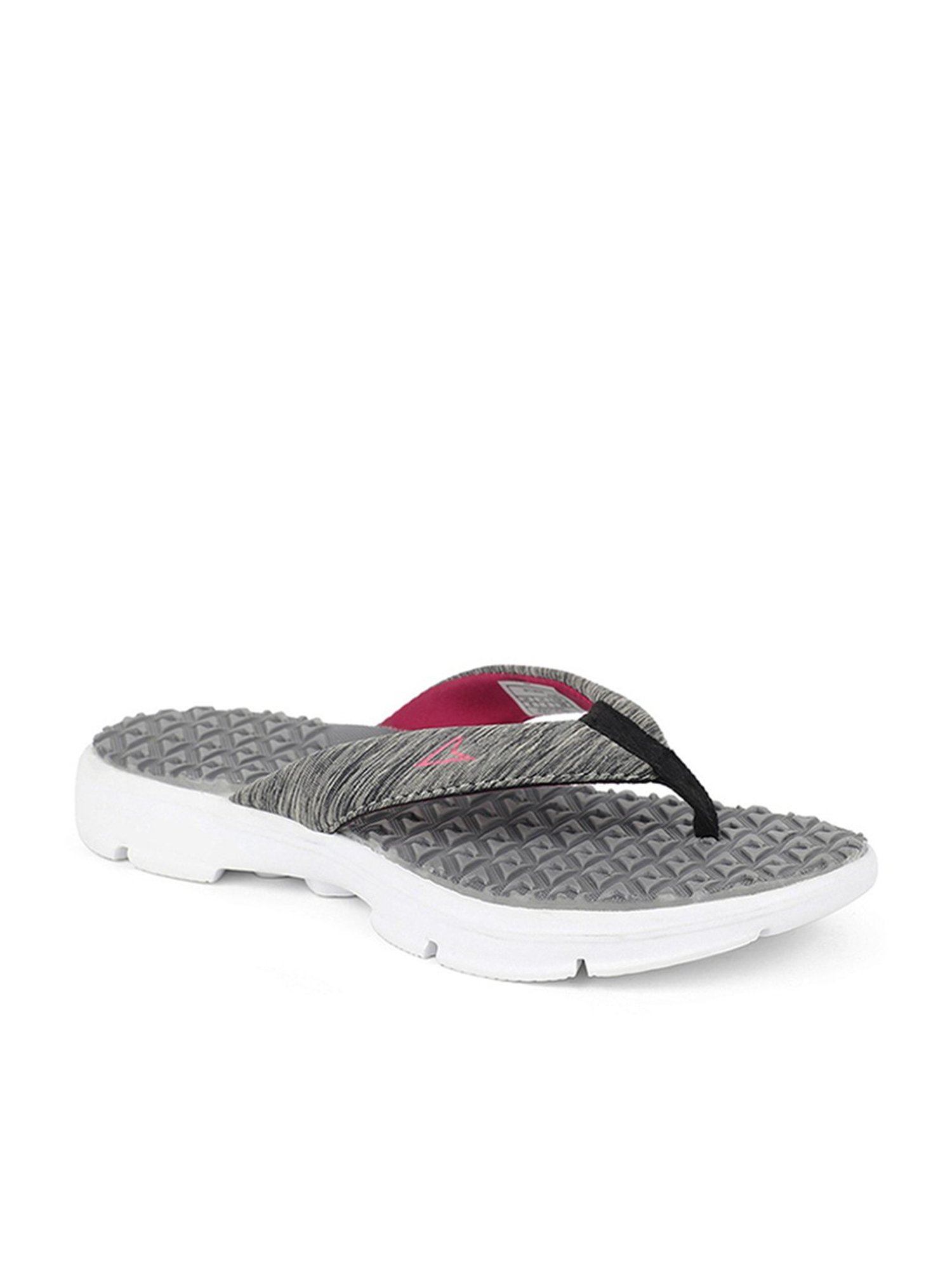 Buy Power by Bata Women s Grey Flip Flops for Women at Best Price