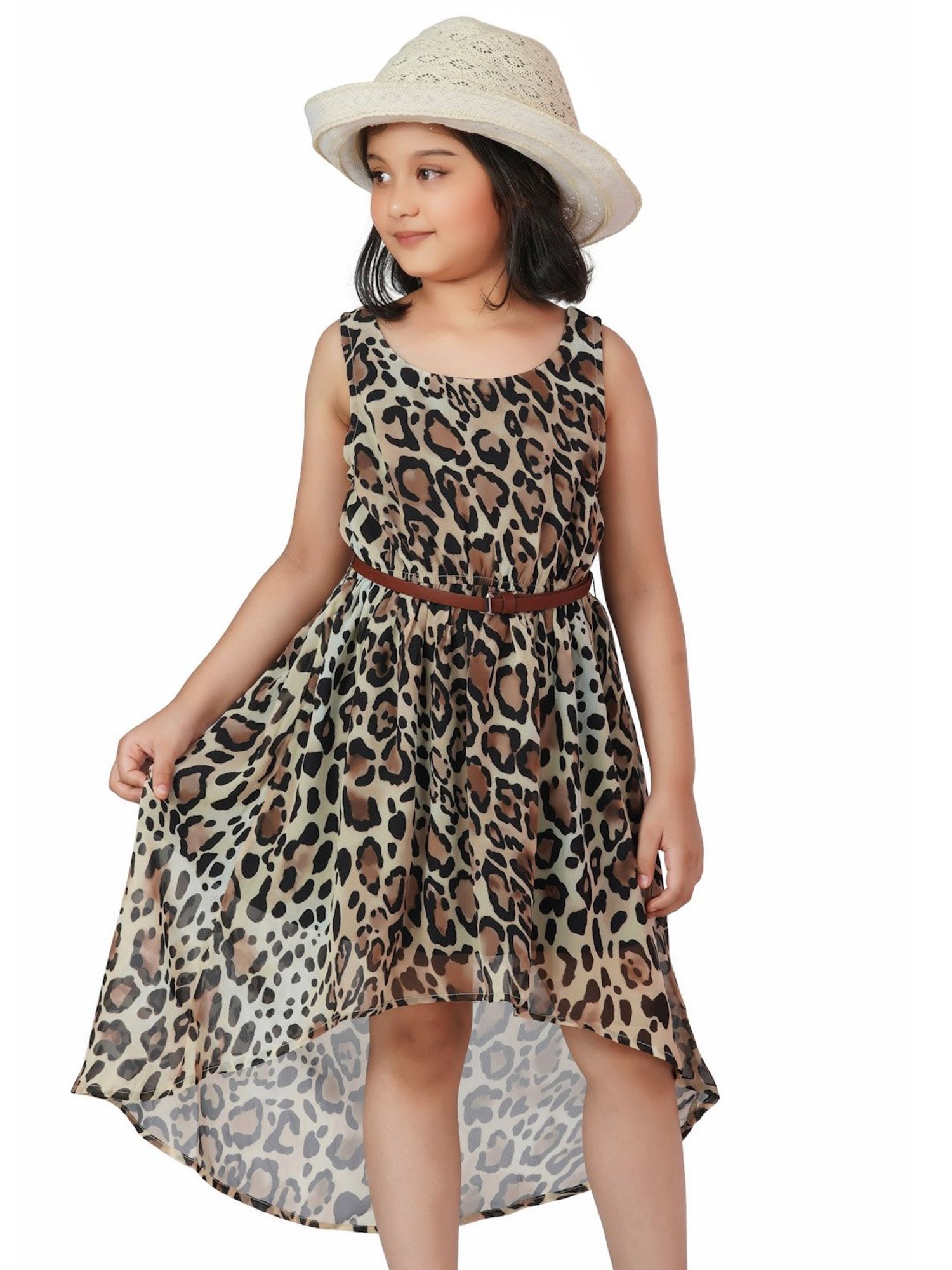 Animal print dress outlet girls