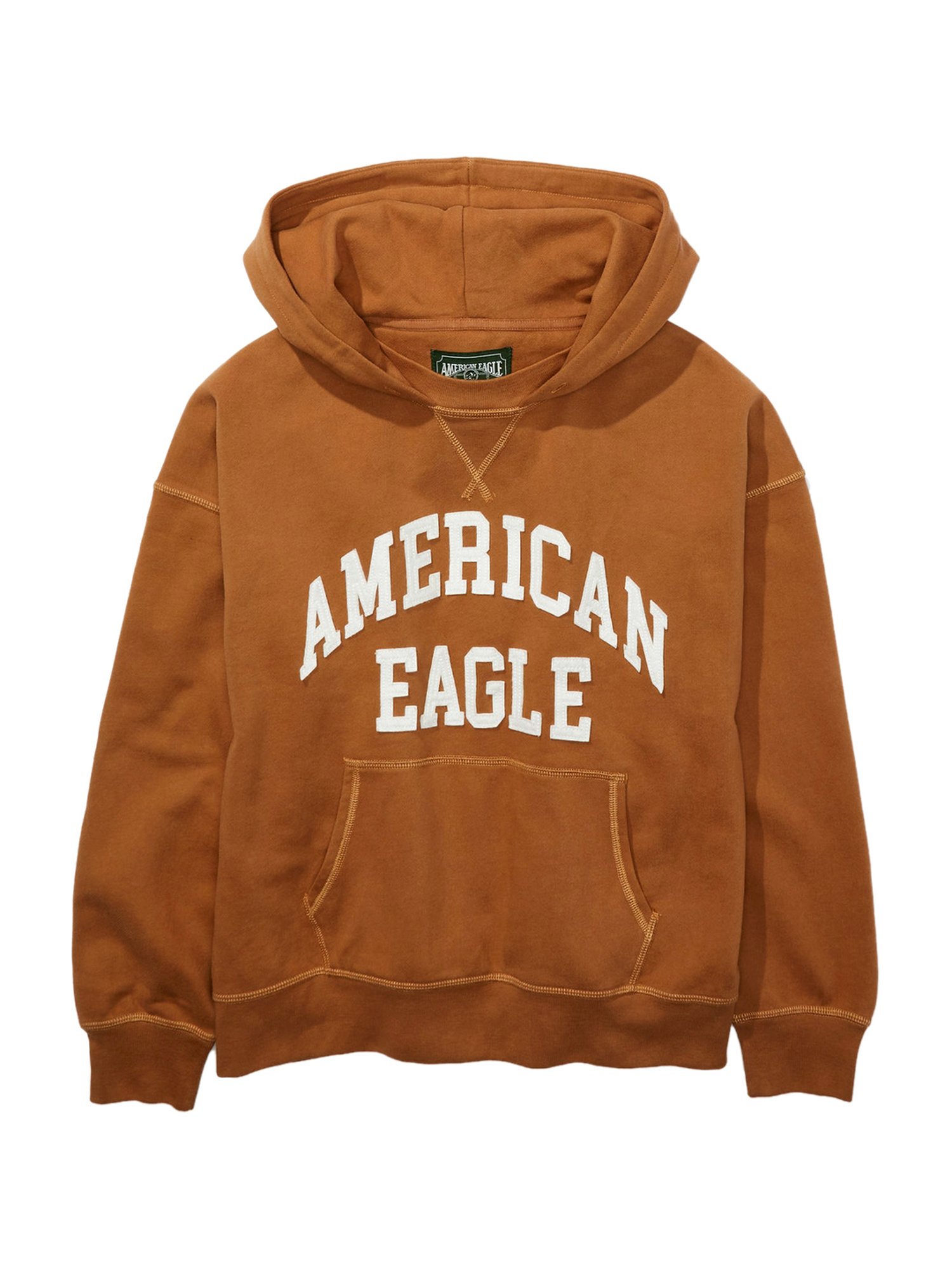 American eagle cheap brown hoodie