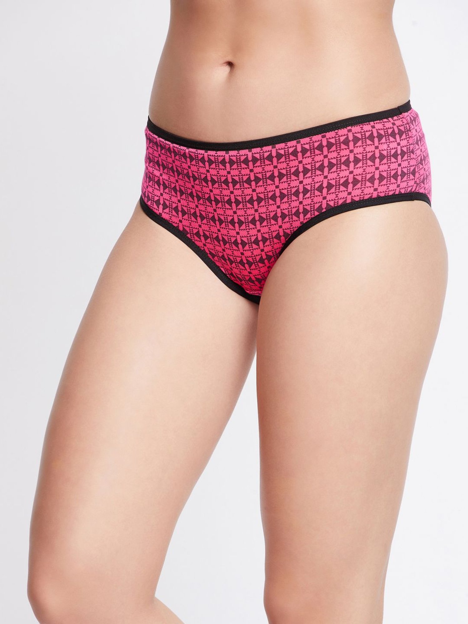 Pink Ladies Printed Cotton Panty at Rs 45/piece in Indore