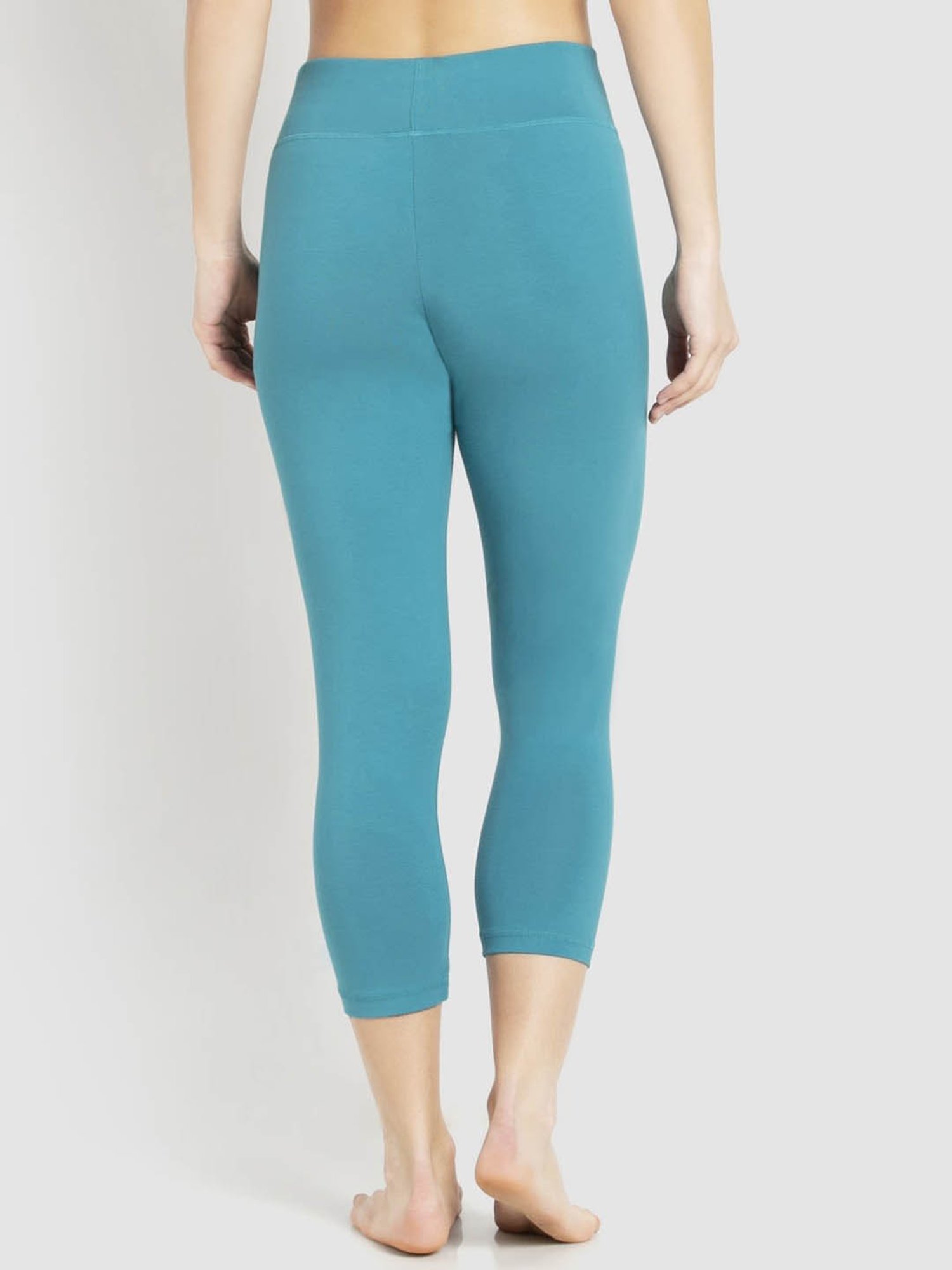 Jockey Blue Textured Yoga Pants - AA01