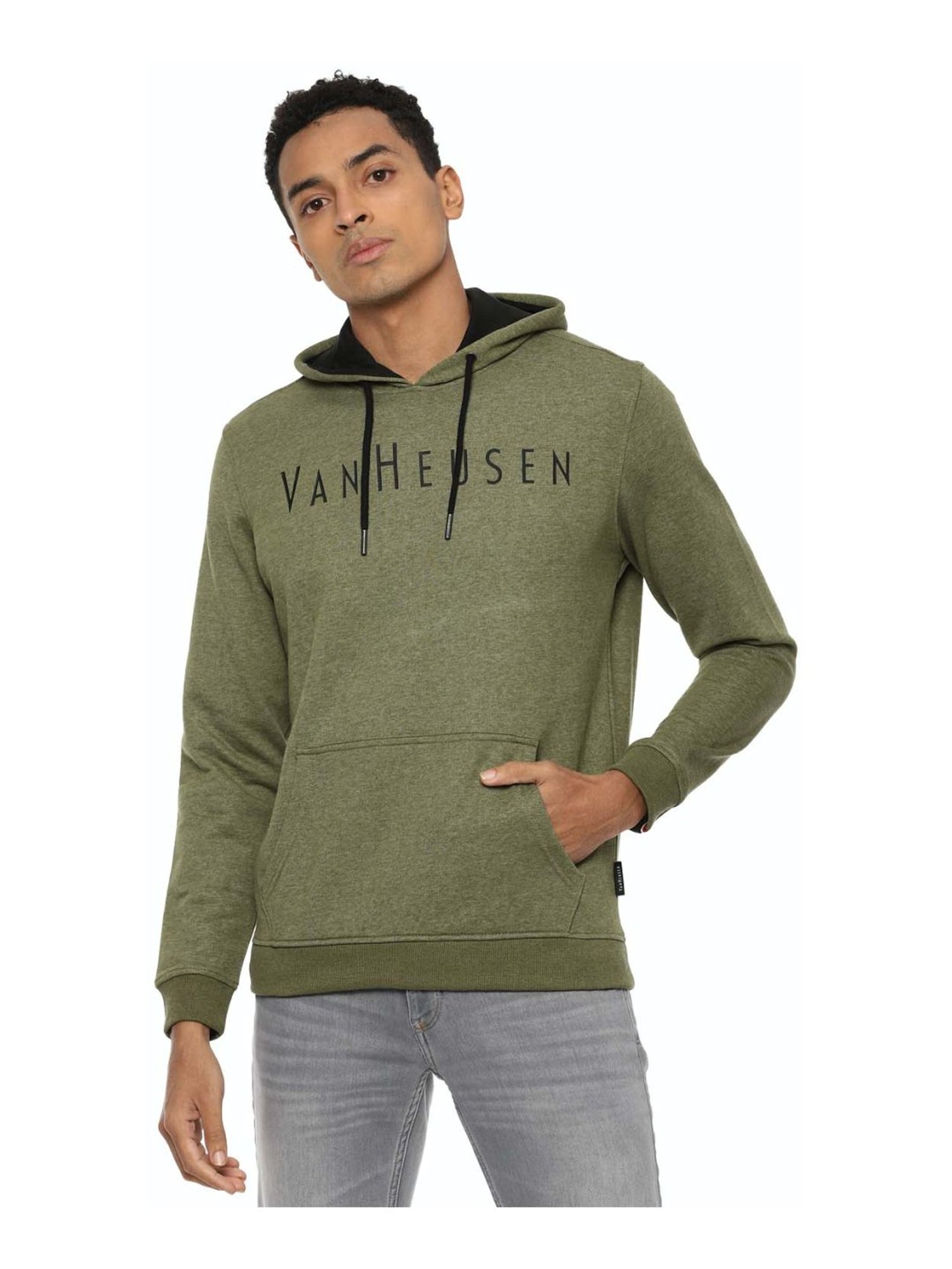 Olive green vans outlet hoodie