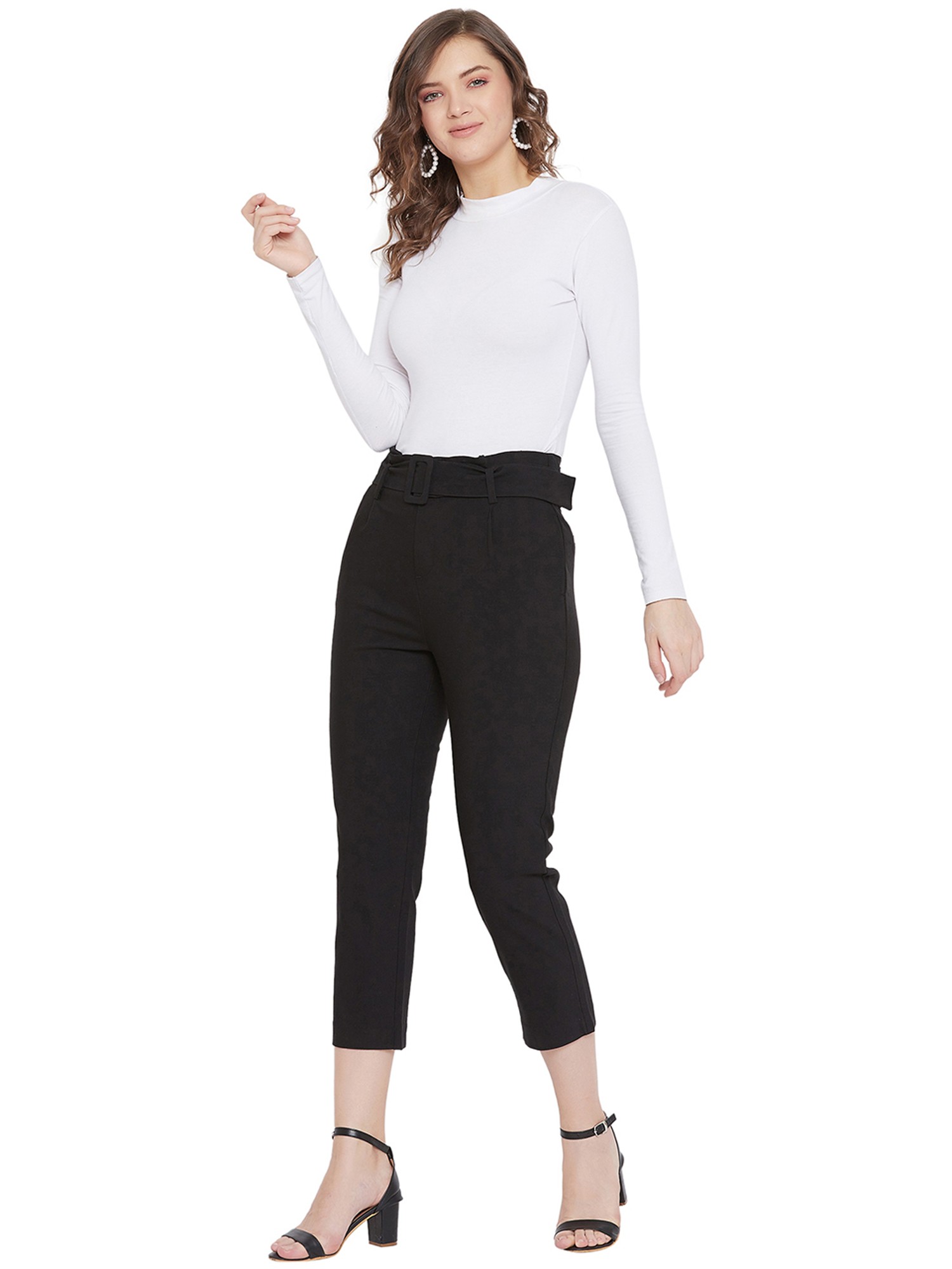 Buy MADAME Trousers online  Women  84 products  FASHIOLAin