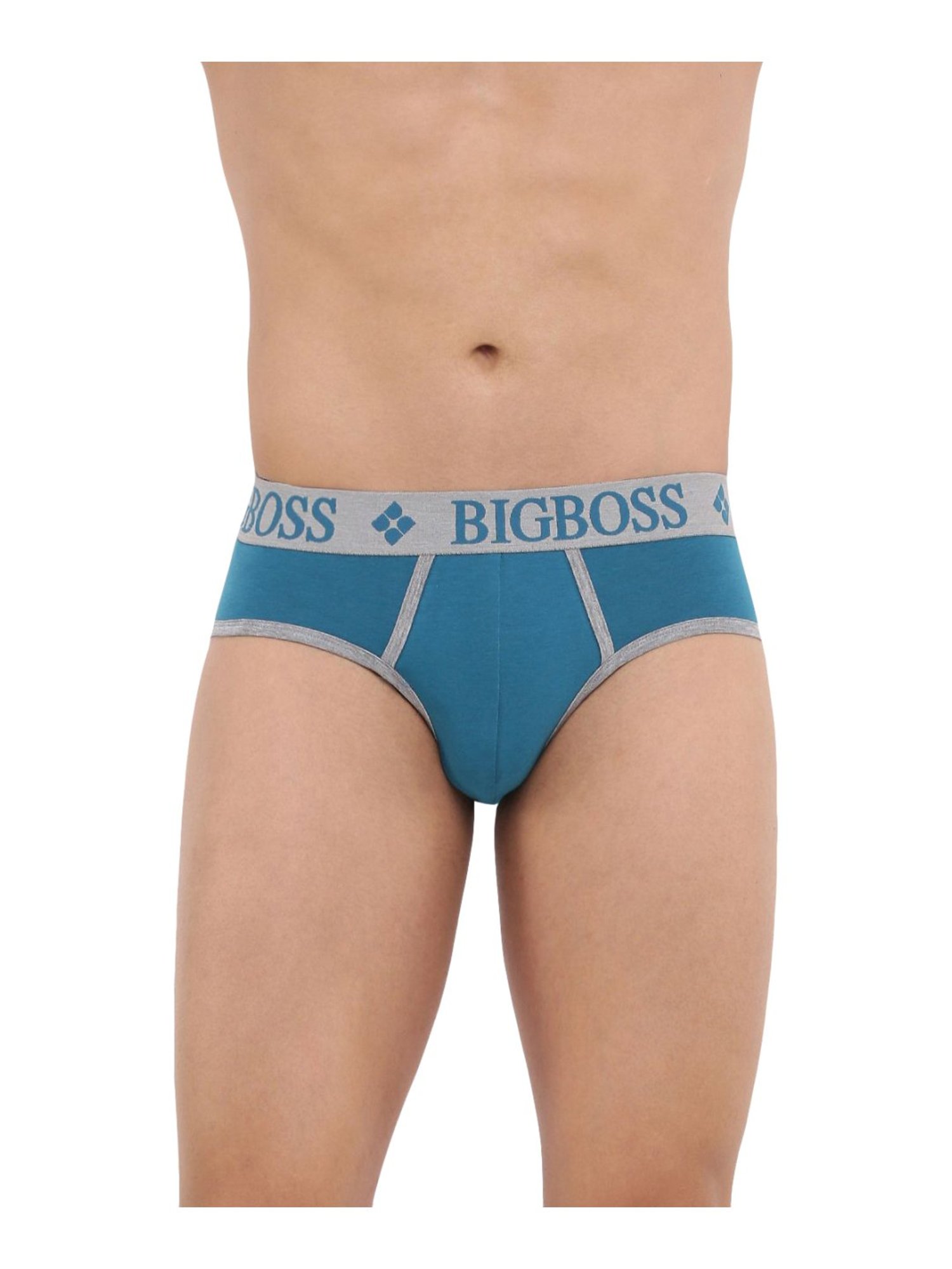 Buy Dollar Bigboss Assorted Color Cotton Briefs (Pack Of 3) for