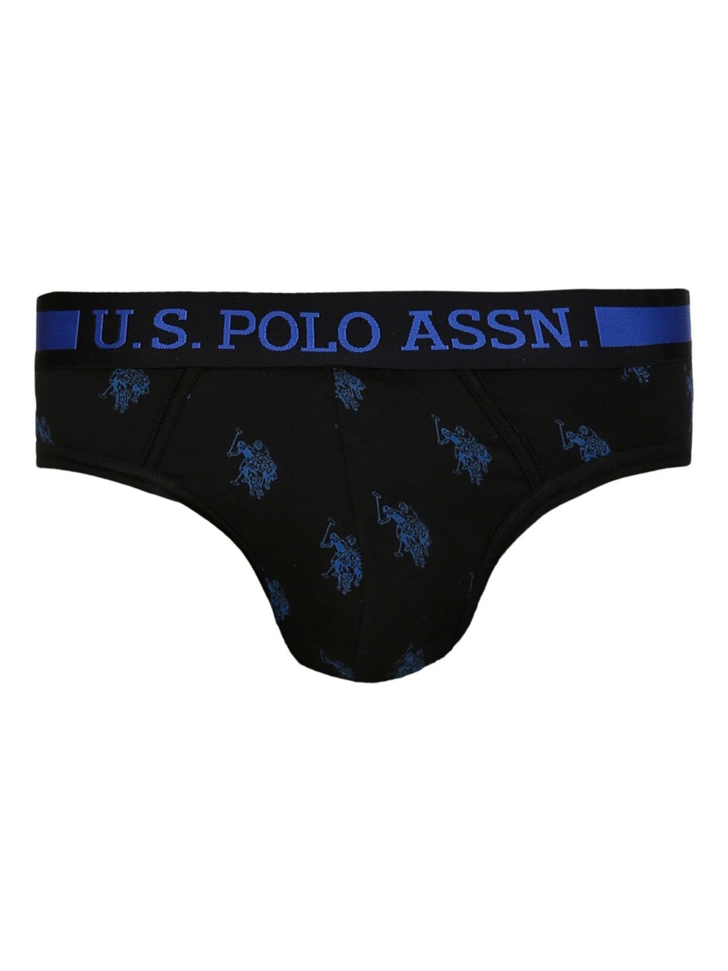 Buy U.S. Polo Assn. Black Regular fit Briefs for Mens Online @ Tata CLiQ