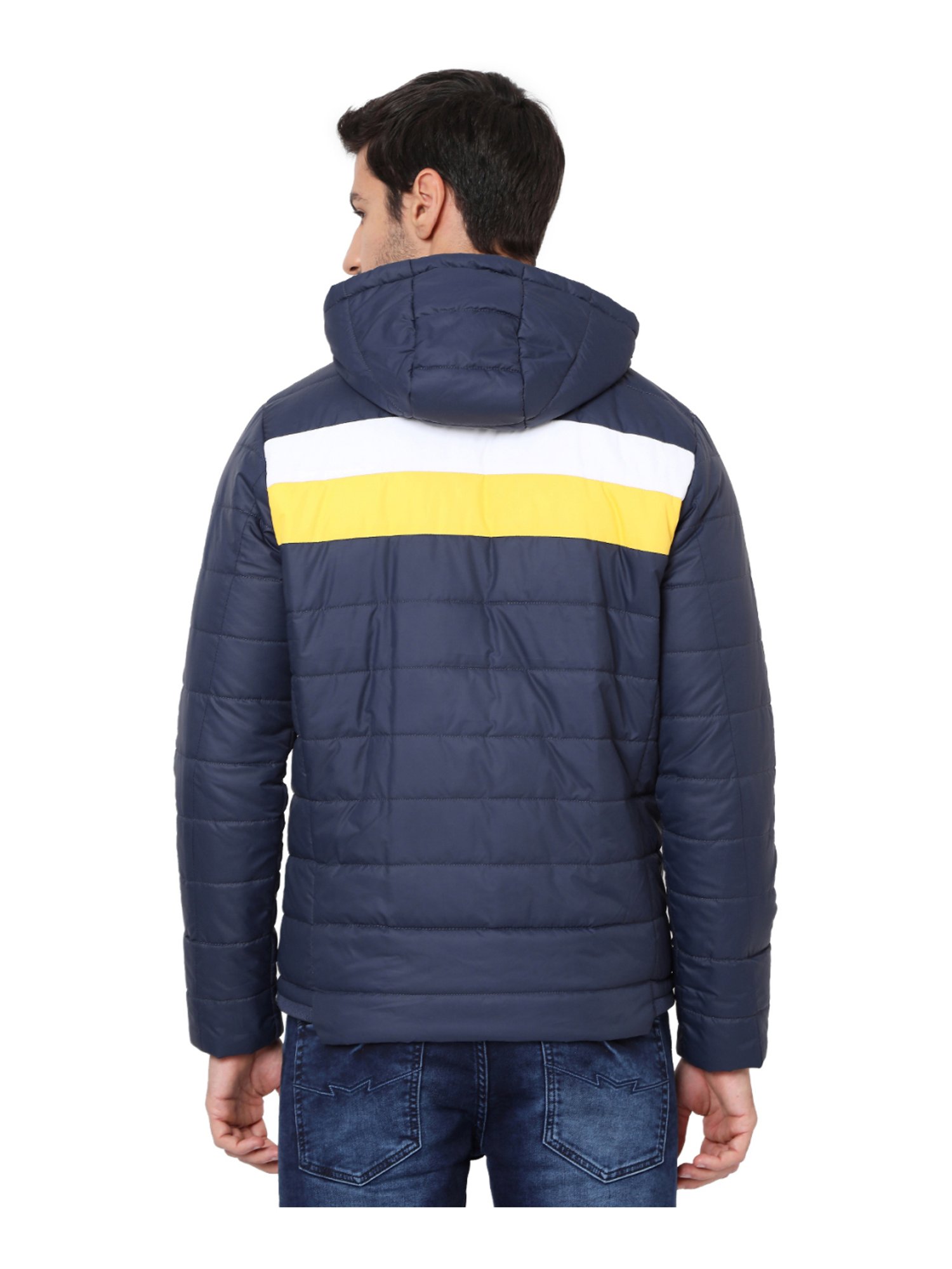 Buy Mufti Mens Polyester Navy Regular Fit Jackets Online at Low Prices in  India - Paytmmall.com