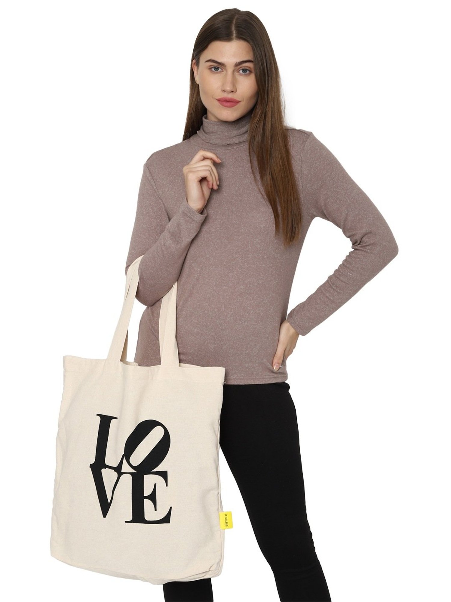 Buy FOREVER 21 Women Green Tote GREEN Online @ Best Price in India