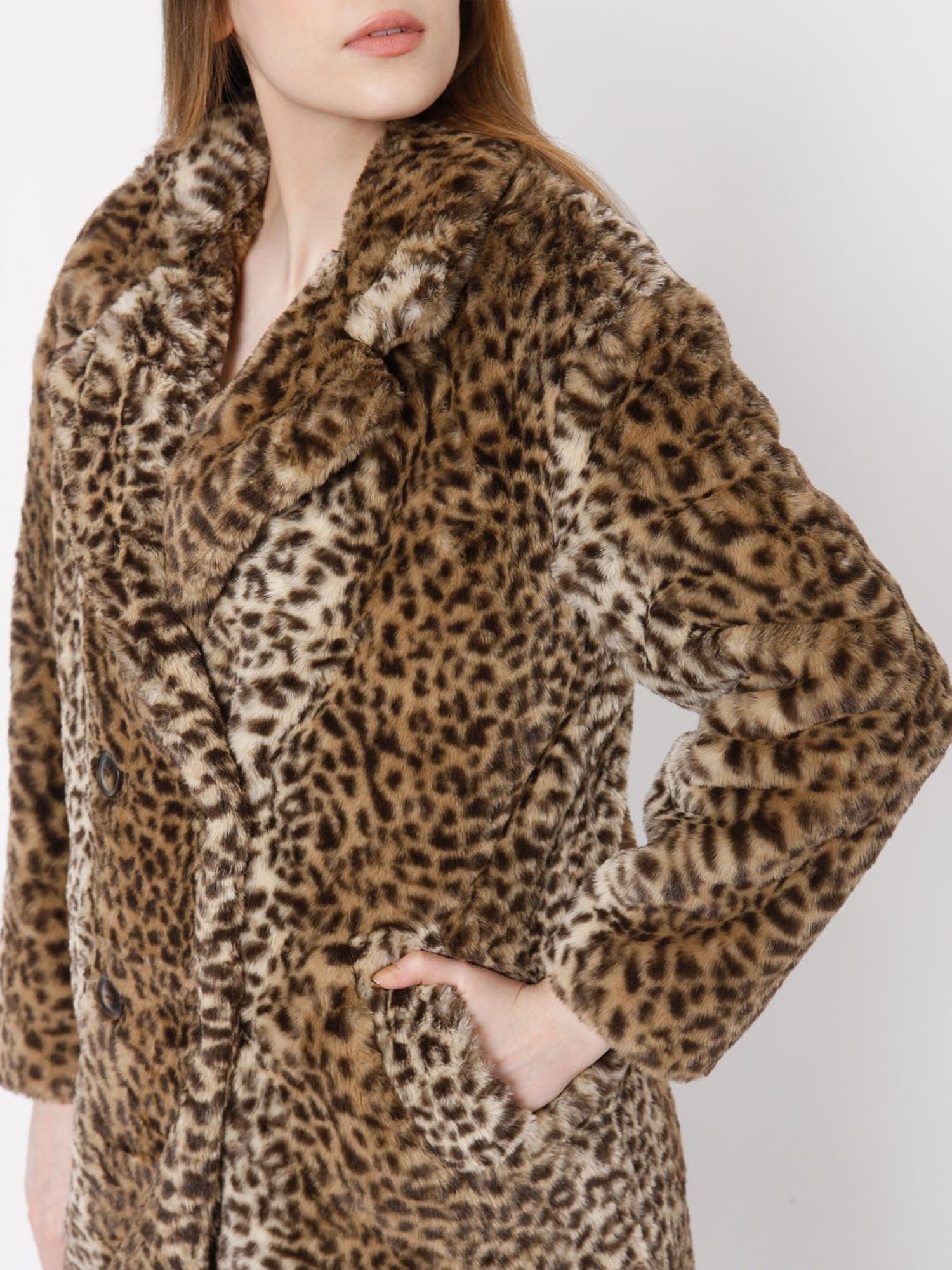 Buy Vero Moda Brown Animal Coat for Women Online @