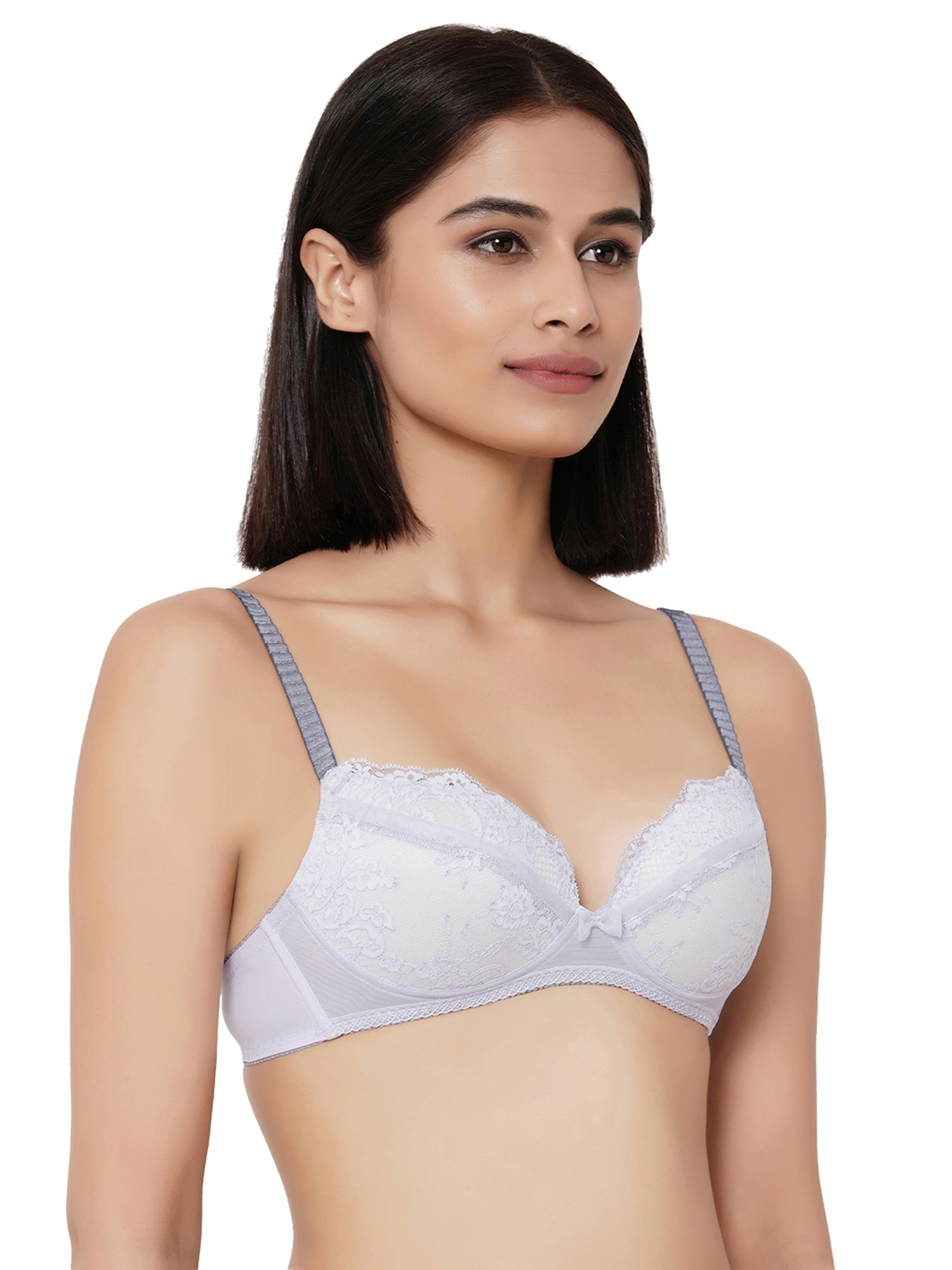 Buy Zivame Light Blue Under-wired Padded Push-up Bra for Women Online @  Tata CLiQ