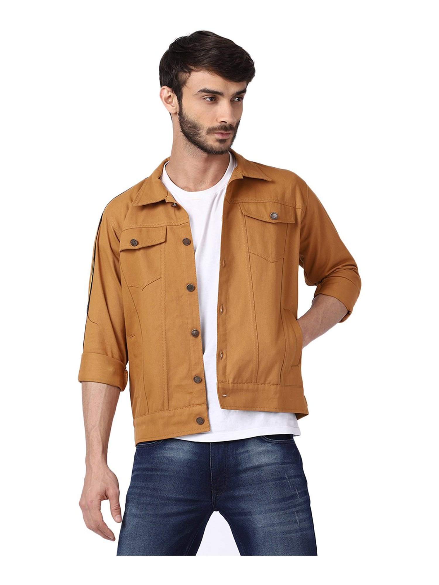 HOZIE Full Sleeve Solid Men Denim Jacket - Buy HOZIE Full Sleeve Solid Men Denim  Jacket Online at Best Prices in India | Flipkart.com