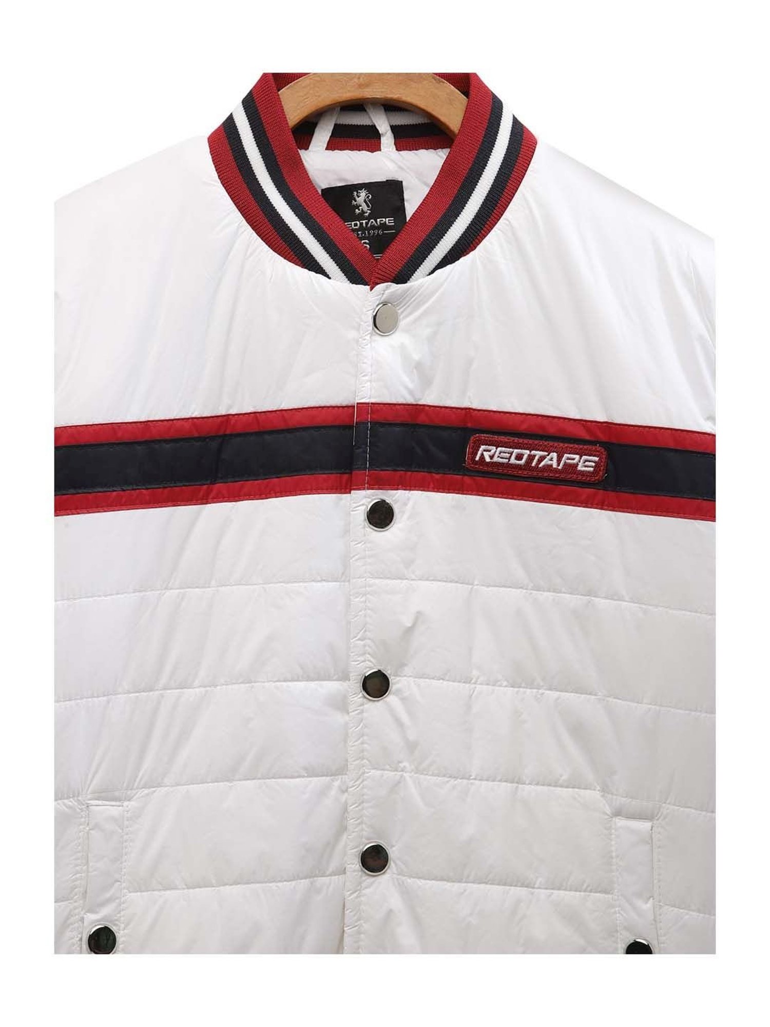 Buy Red Tape Men White Padded Jacket - Jackets for Men 15710598 | Myntra