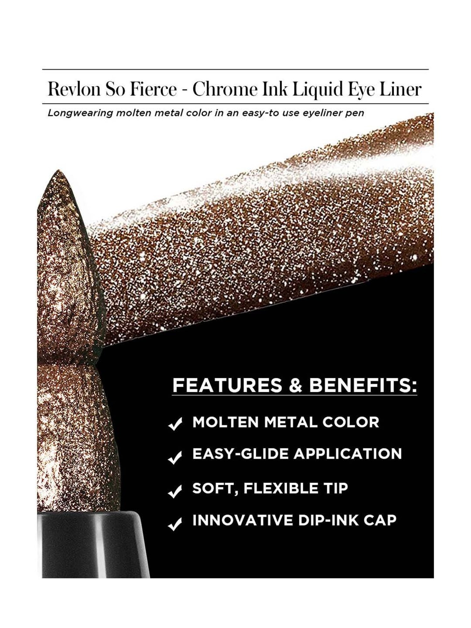 So Fierce Chrome Ink Liquid Liner - Revlon