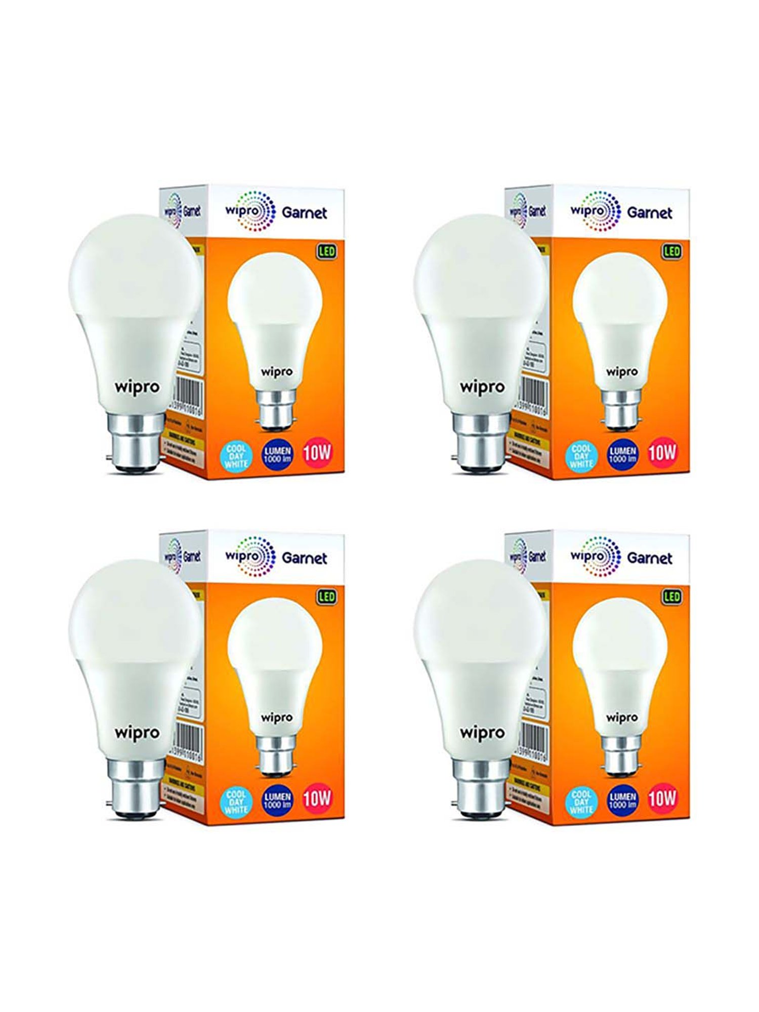 wipro 10w led bulb pack of 2