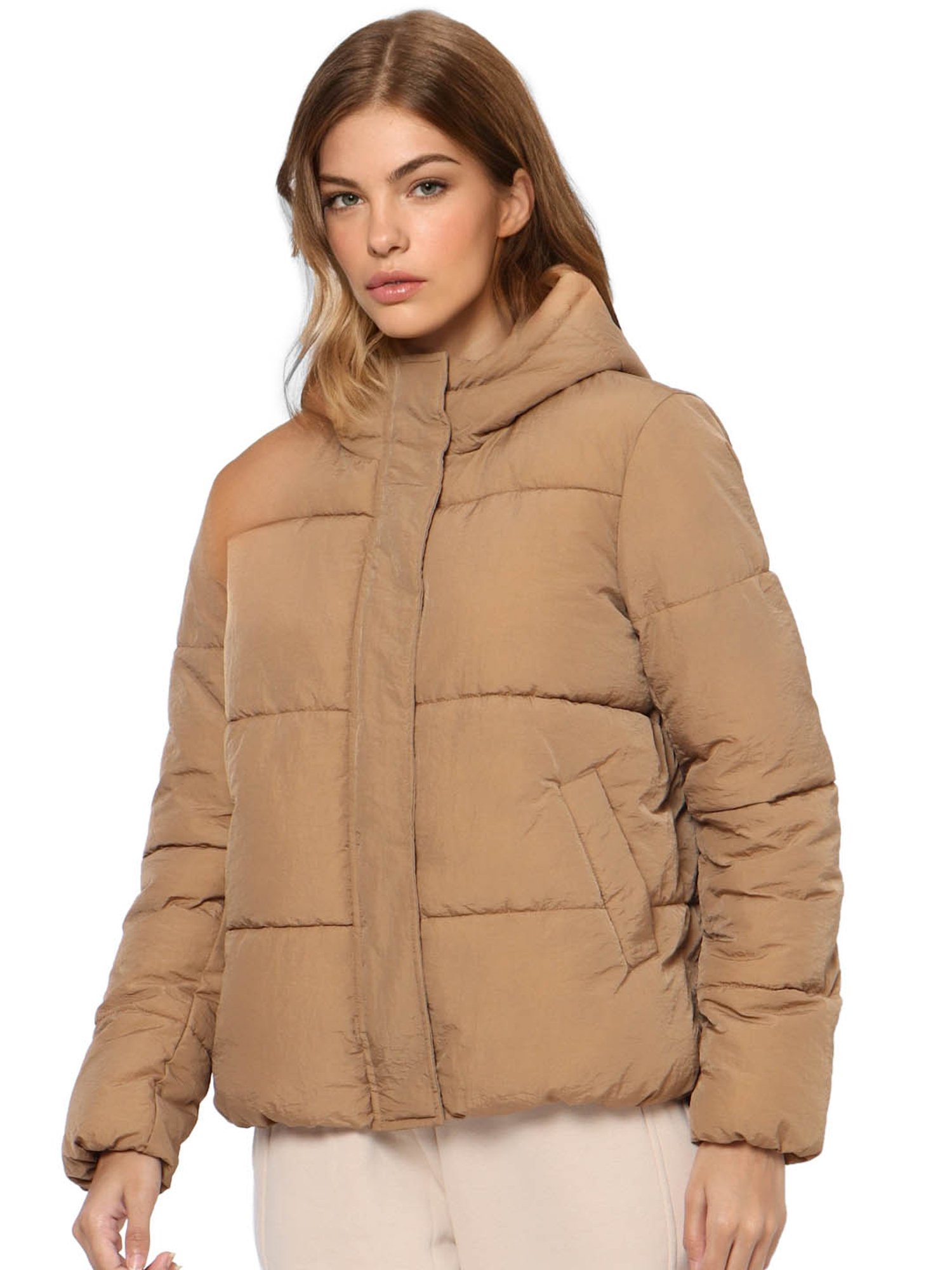 Buy Brazo Girls and Women's Puffer Regular Fit Puffer Jacket For Winter  Wear | Hooded Neck | Full Sleeve | Zipper | Casual Jacket For Woman & Girl  | Western Stylish Jacket