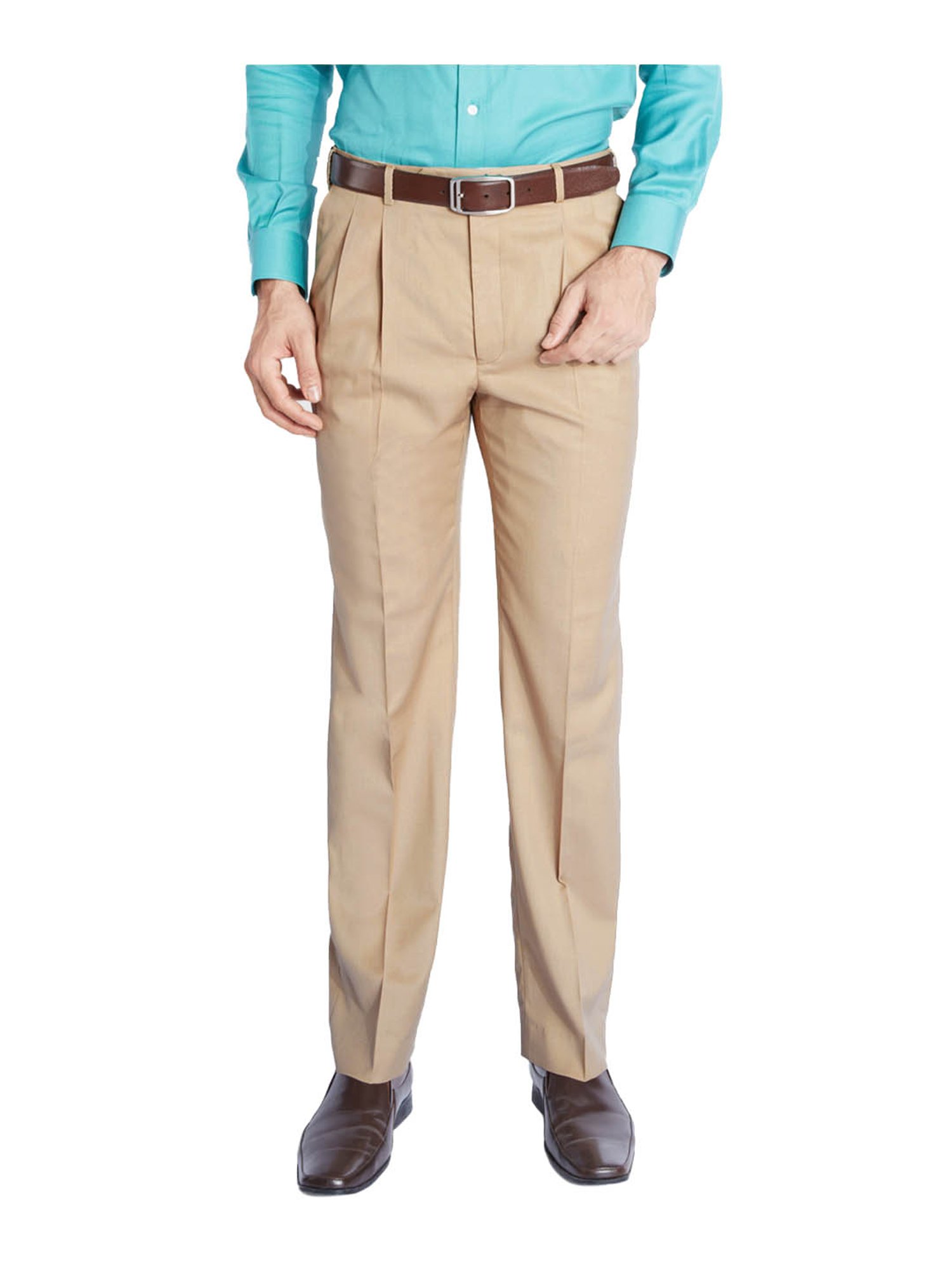 Multicolor Blue Band Mens Cotton Trousers Casual Wear