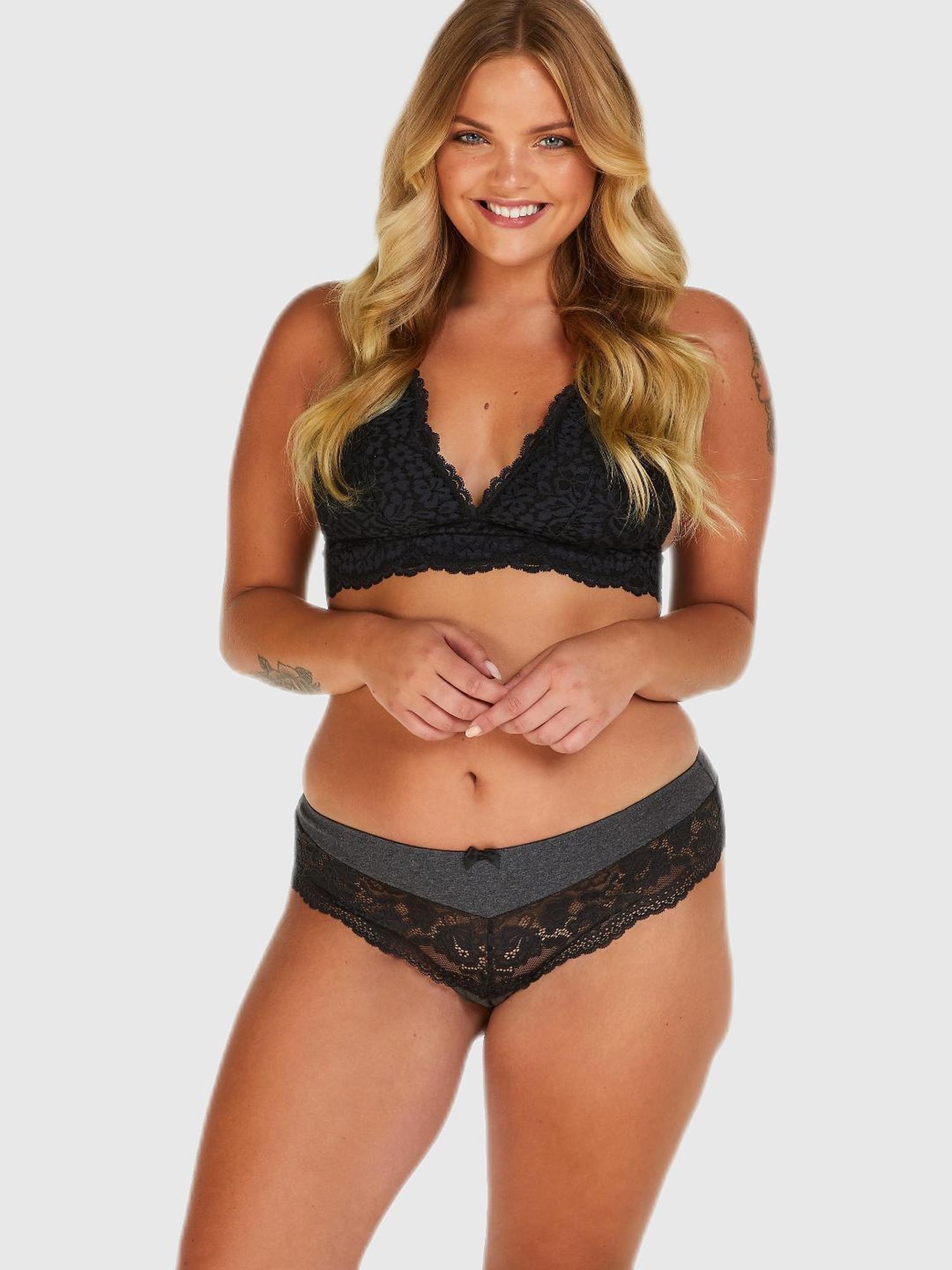 Buy Hunkemoller Lace Print Panties for Women Online @ Tata CLiQ