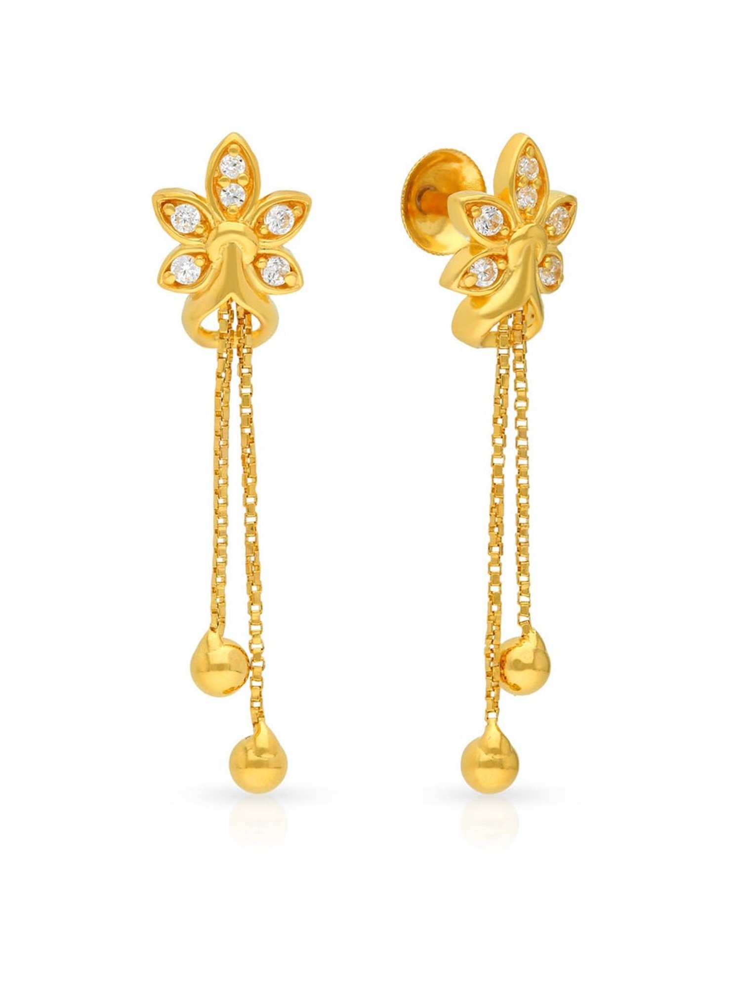 Buy Malabar Gold Earring EG1173664 for Women Online | Malabar Gold &  Diamonds
