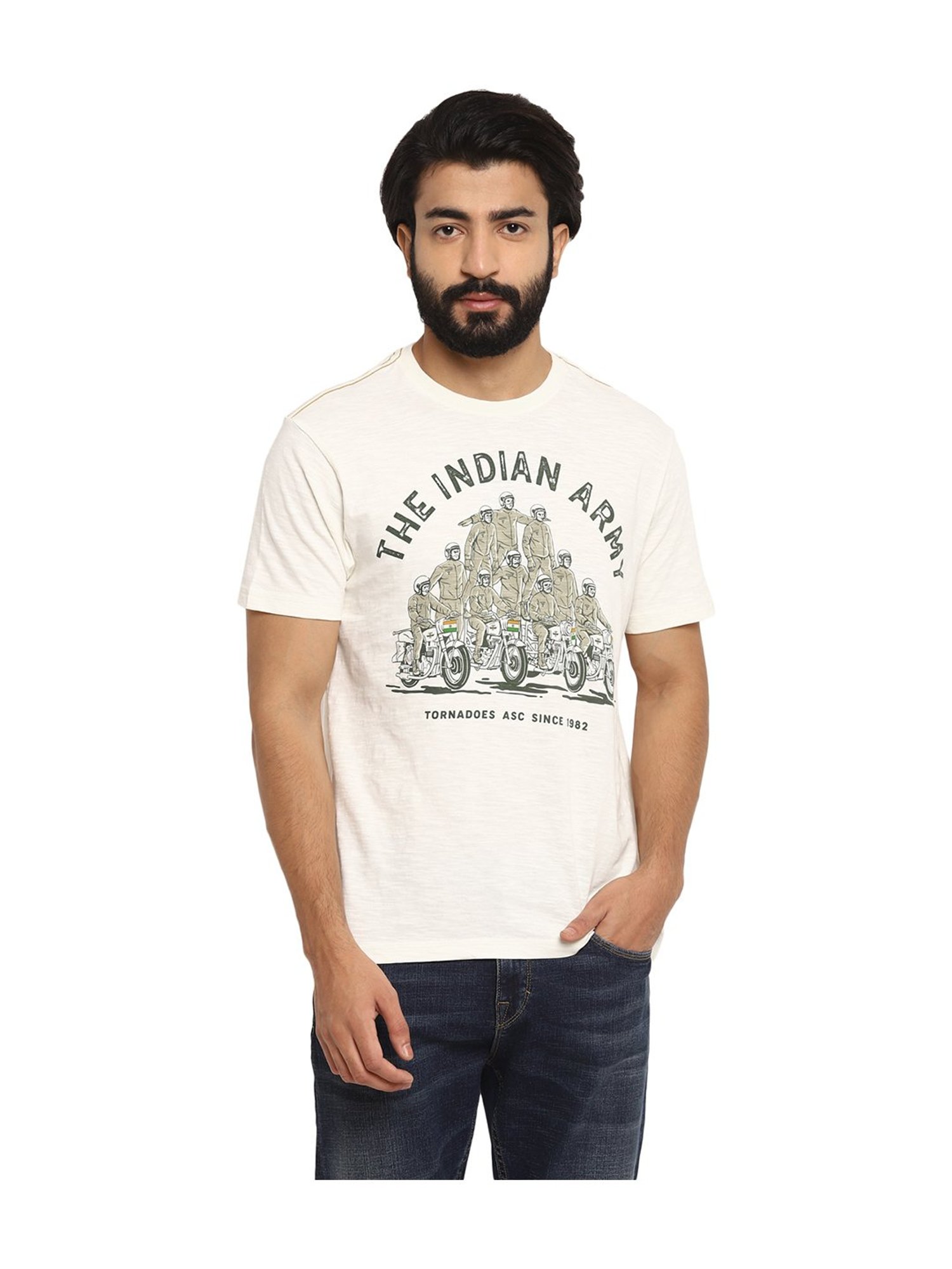 Military Indian Army T Shirt Soft at Best Price in Ludhiana | Bhavya Knit  Wears