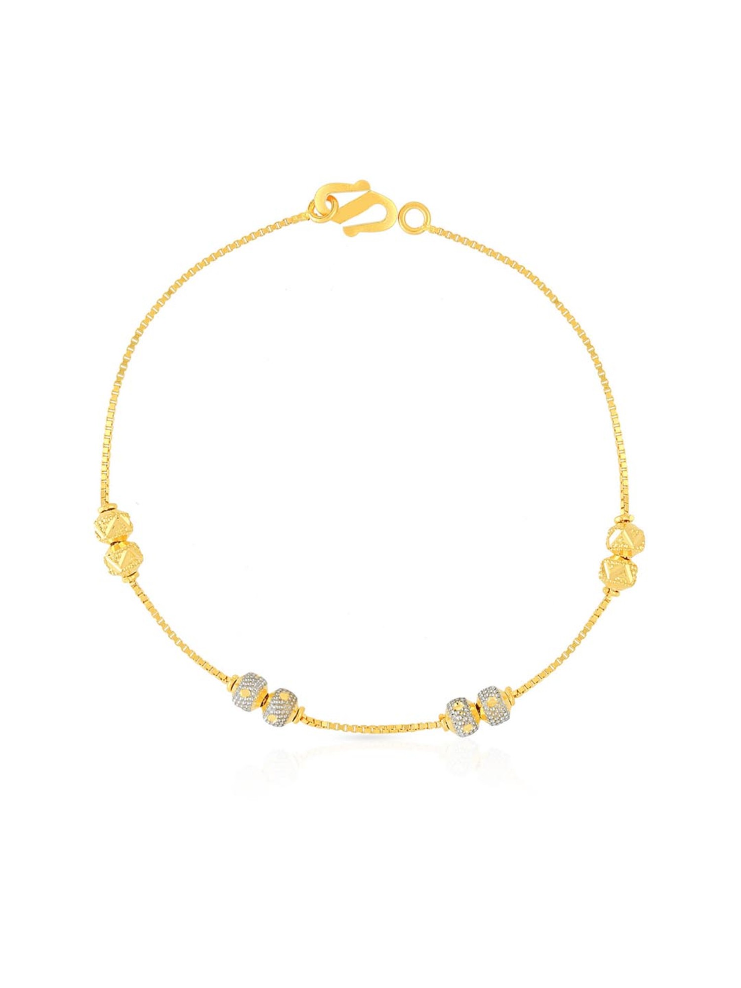 Classic Paperclip Gold Plated Chain Bracelet For Her - Talisa