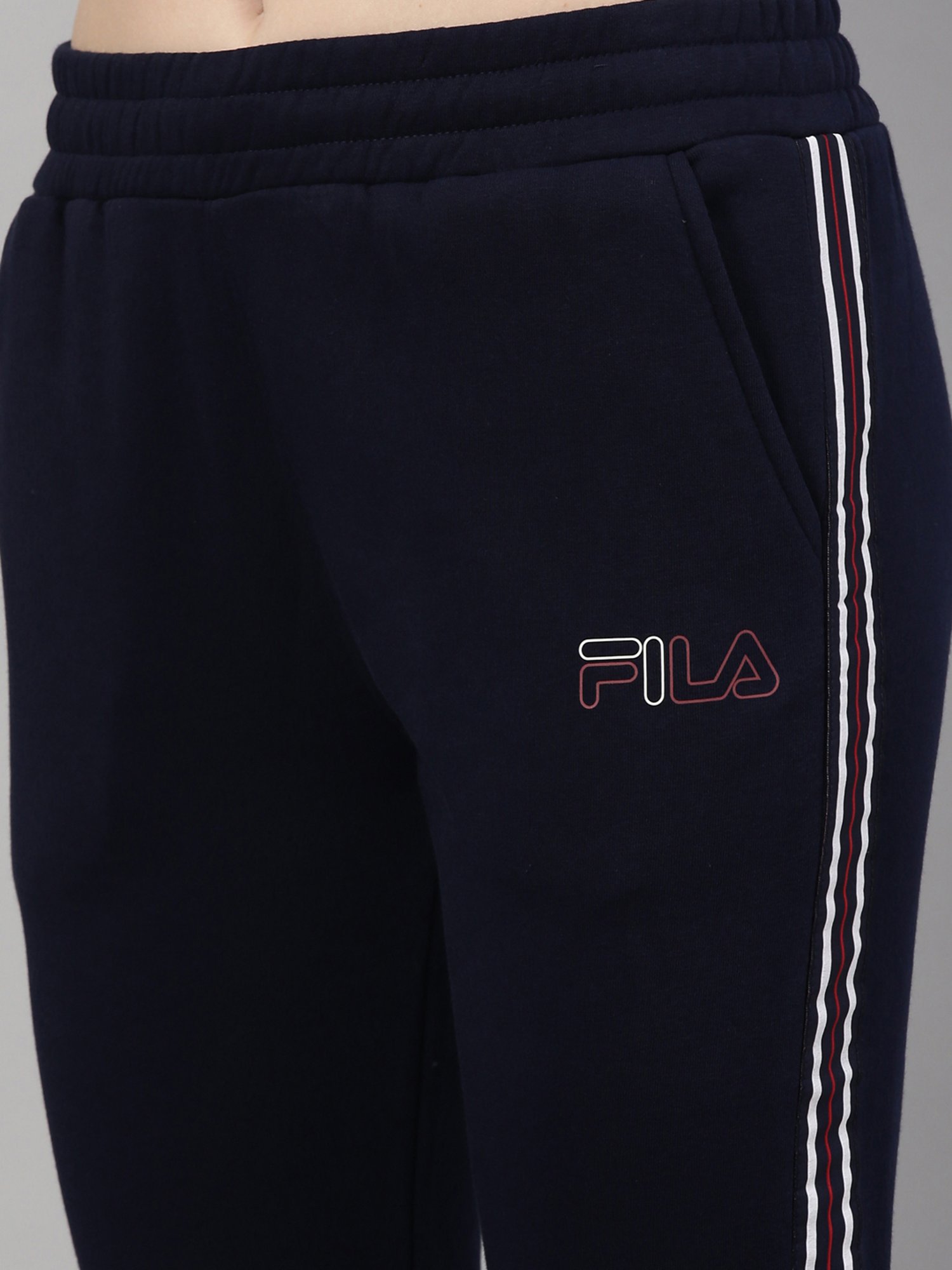 Buy Fila Navy Logo Printed Tracksuit for Women's Online @ Tata CLiQ